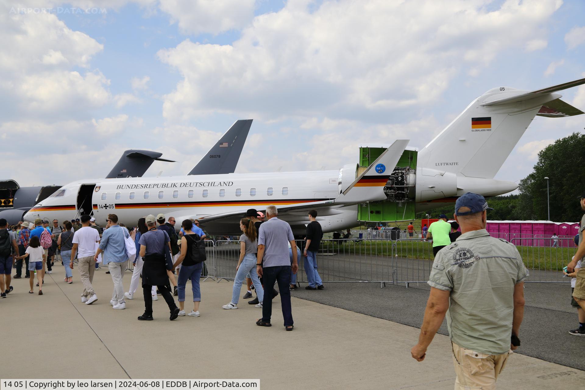 14 05, 2018 Bombardier BD-700-1A10 Global 6000 C/N 9859, Berlin ILA 8.6.2024