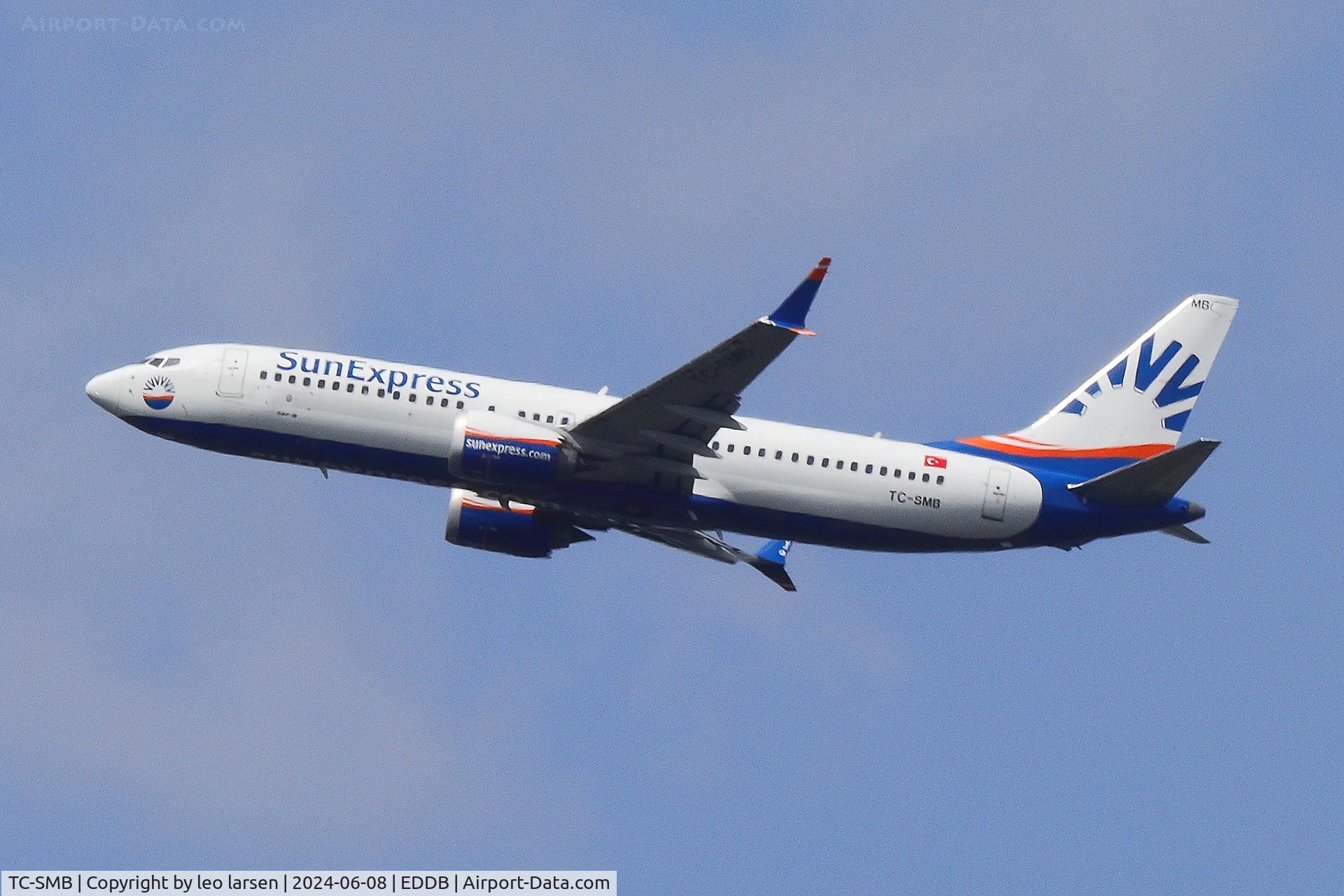 TC-SMB, 2021 Boeing 737-8MAX C/N 63604, Berlin 8.6.2024