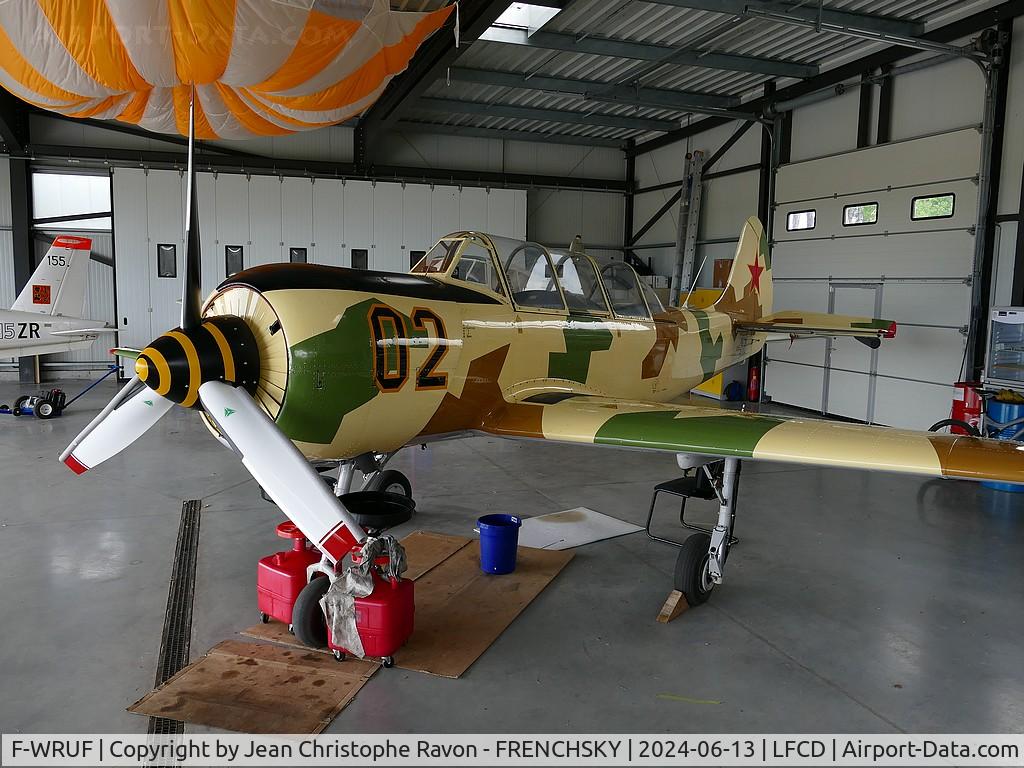 F-WRUF, 1988 Bacau Yak-52 C/N 888615, private