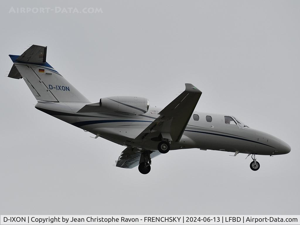 D-IXON, 2022 Cessna 525 Citation M2 C/N 525-1115, Luxembourg (LUX)	Bordeaux (BOD)	(LXG2ES)