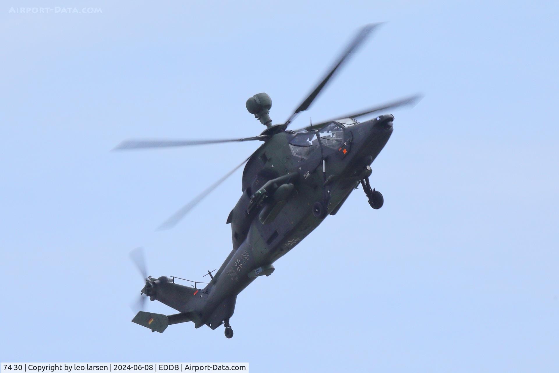 74 30, Eurocopter EC-665 Tiger UHT C/N 1030/UHT30, Berlin ILA 8.6.2024