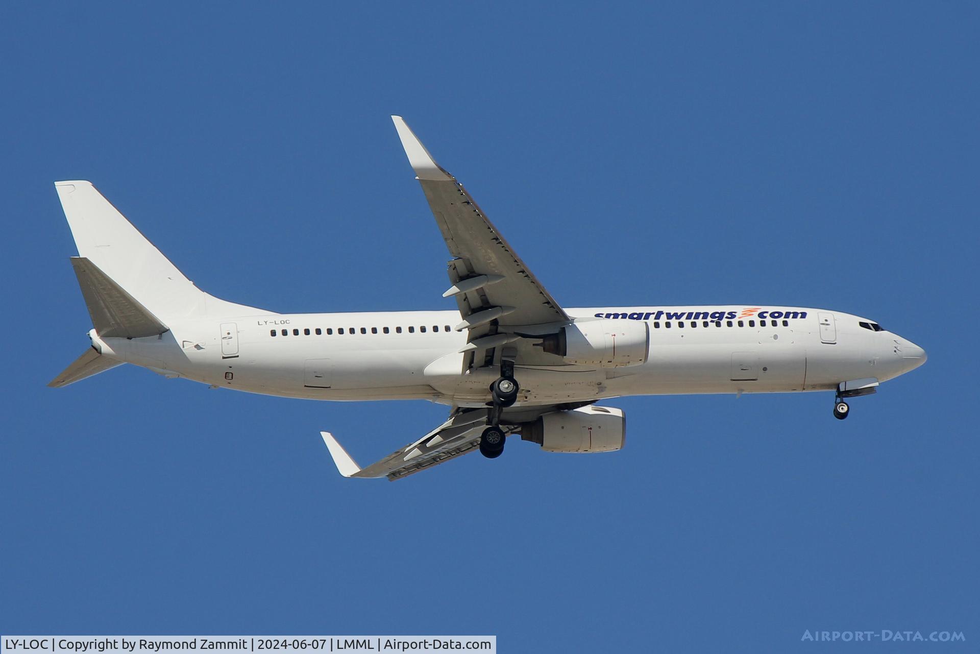 LY-LOC, 2007 Boeing 737-85P C/N 33980, B737-800 LY-LOC SmartWings