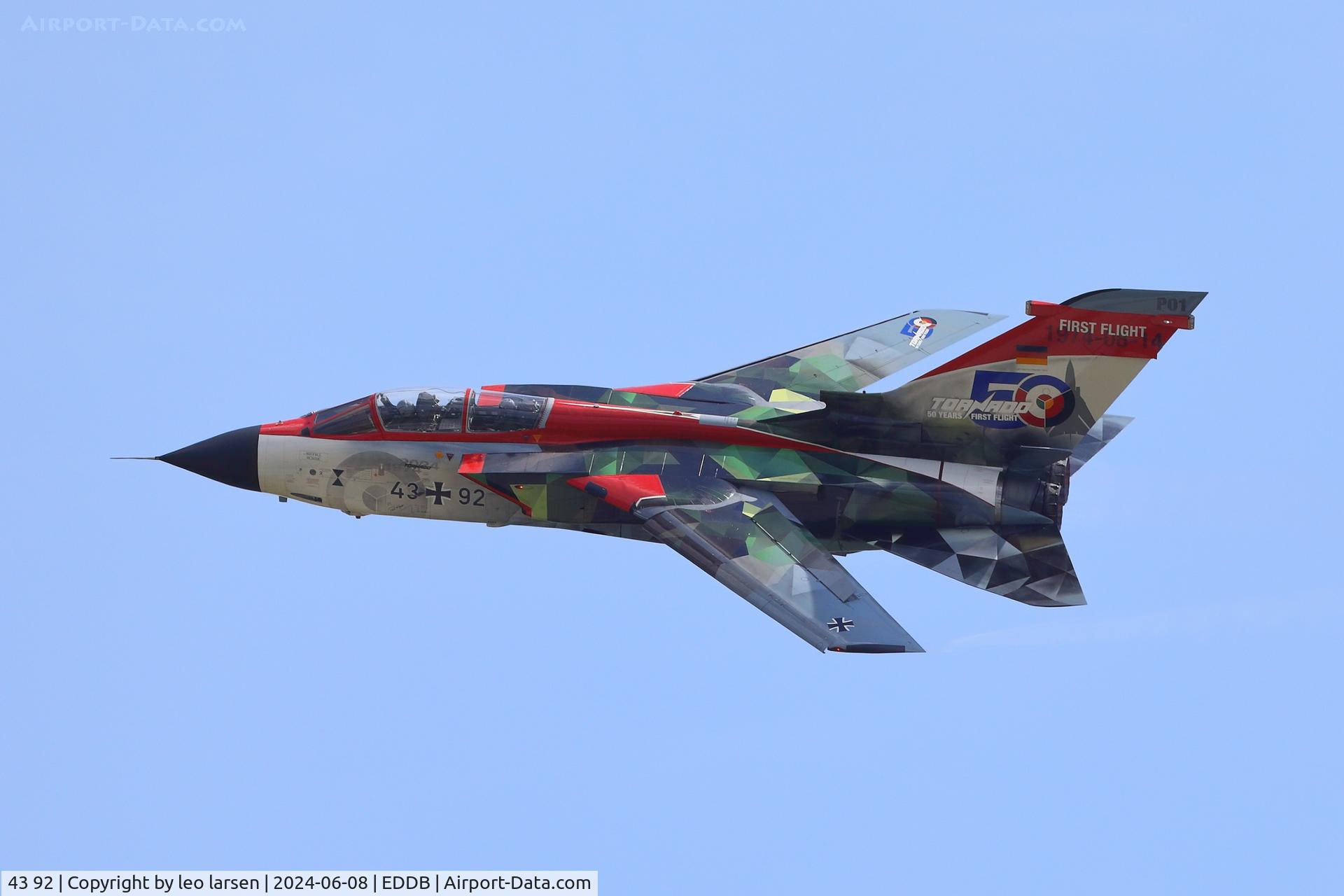 43 92, Panavia Tornado IDS(T) C/N 239/GT030/4092, Berlin ILA 8.6.2024