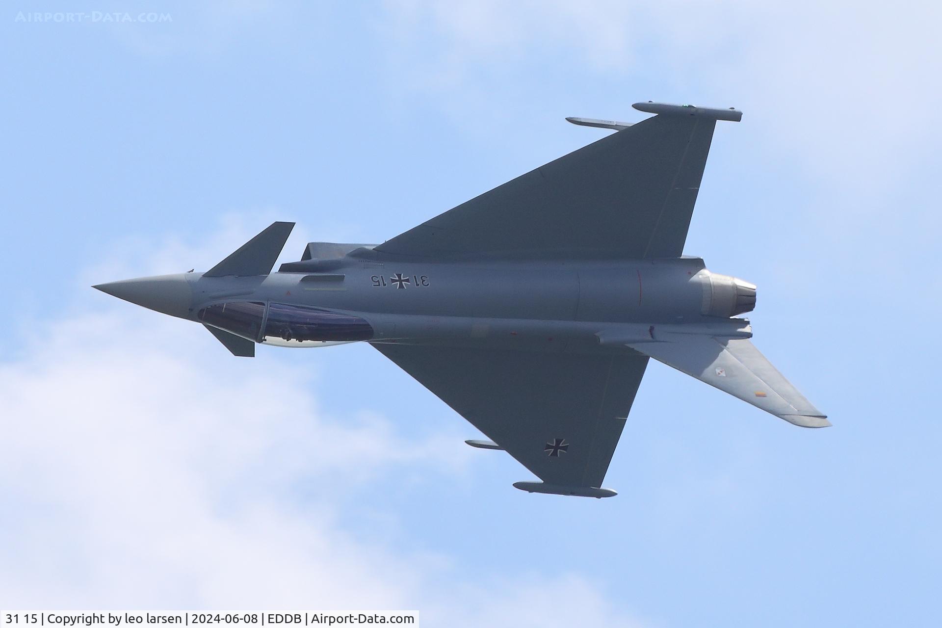 31 15, Eurofighter EF-2000 Typhoon S C/N AS008, Berlin ILA 8.6.2024