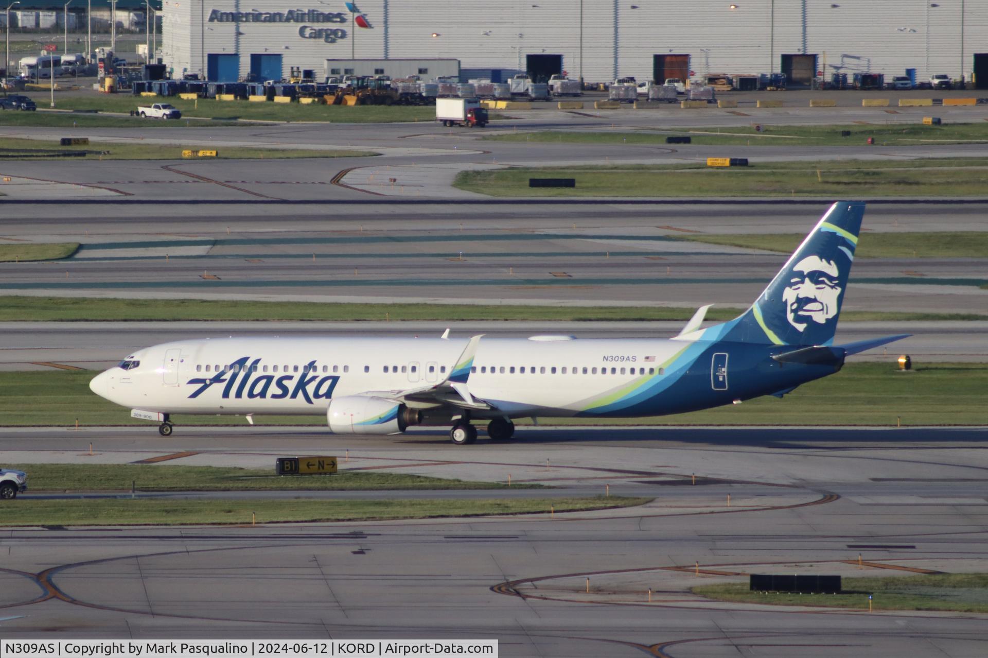 N309AS, 2001 Boeing 737-990 C/N 30857, Boeing 737-990