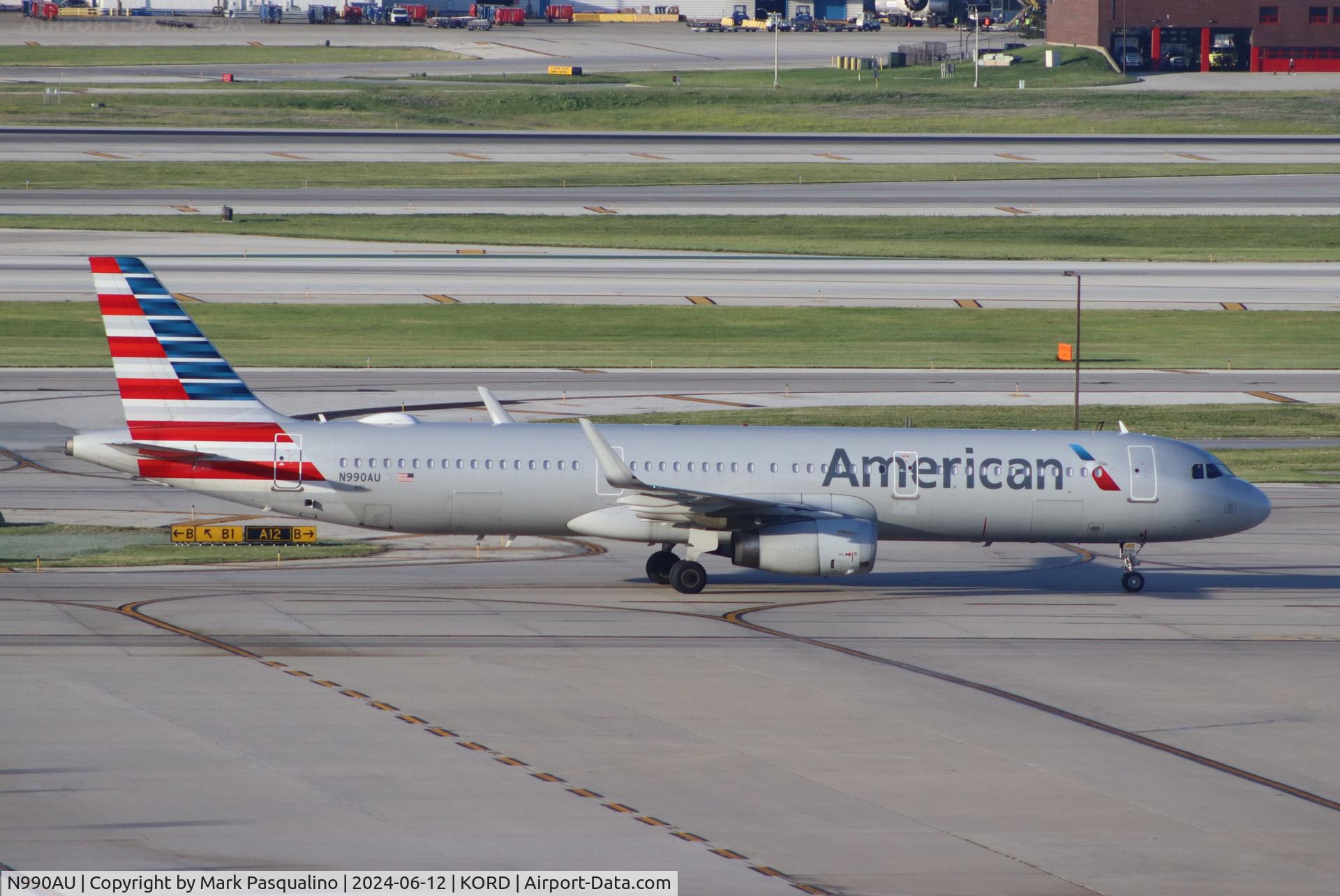 N990AU, 2016 Airbus A321-231 C/N 7336, Airbus A121-231