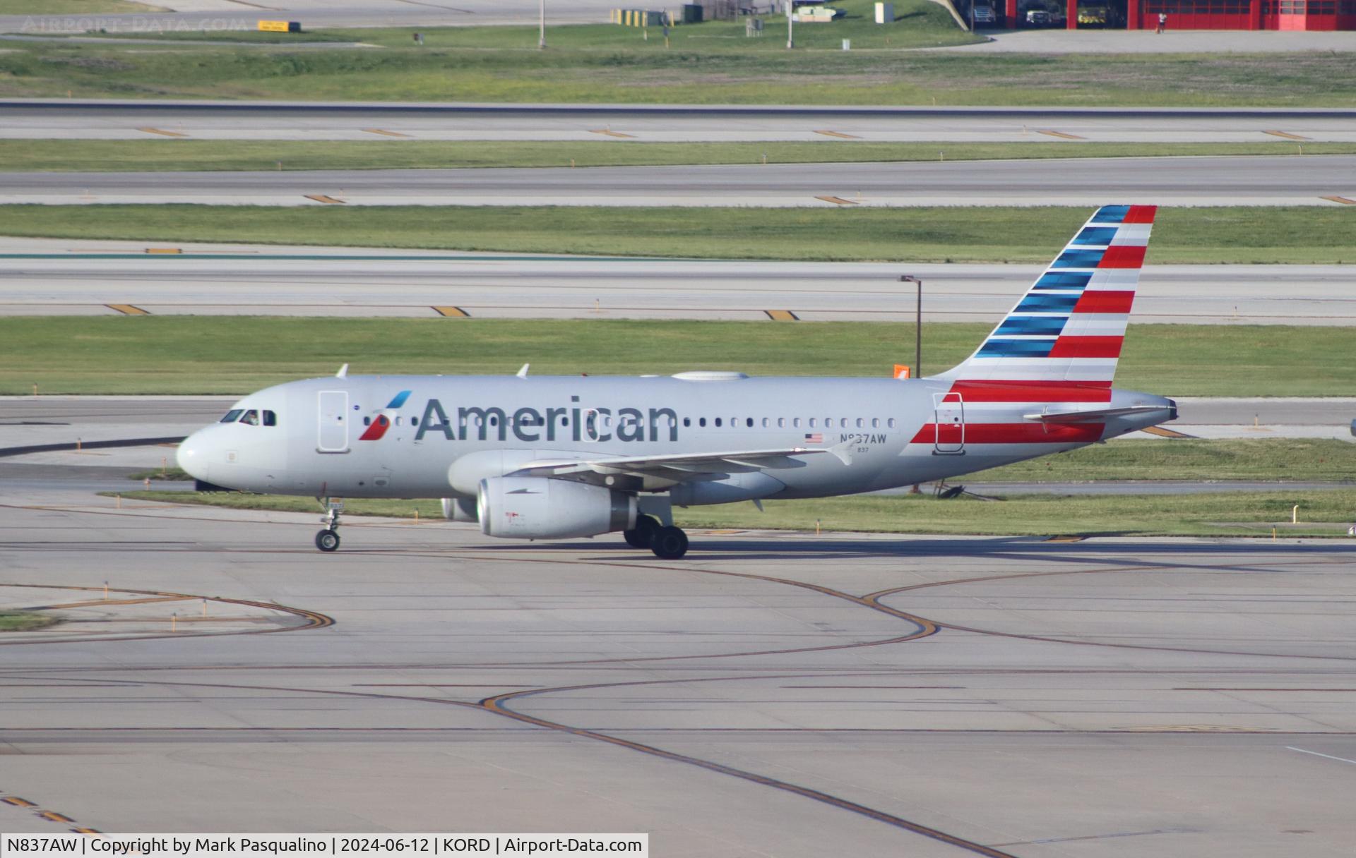 N837AW, 2005 Airbus A319-132 C/N 2595, Airbus A319-132