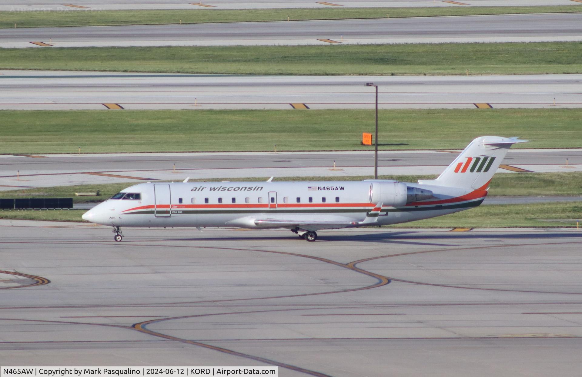 N465AW, 2004 Bombardier CRJ-200LR (CL-600-2B19) C/N 7893, CL-600-2B18