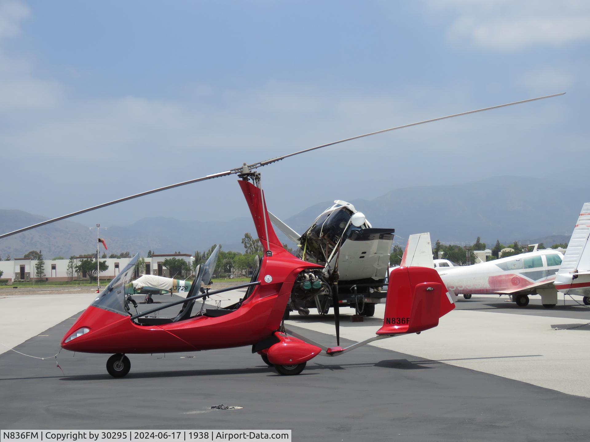 N836FM, 2018 Autogyro GmbH MTO Sport C/N M01478, Parked