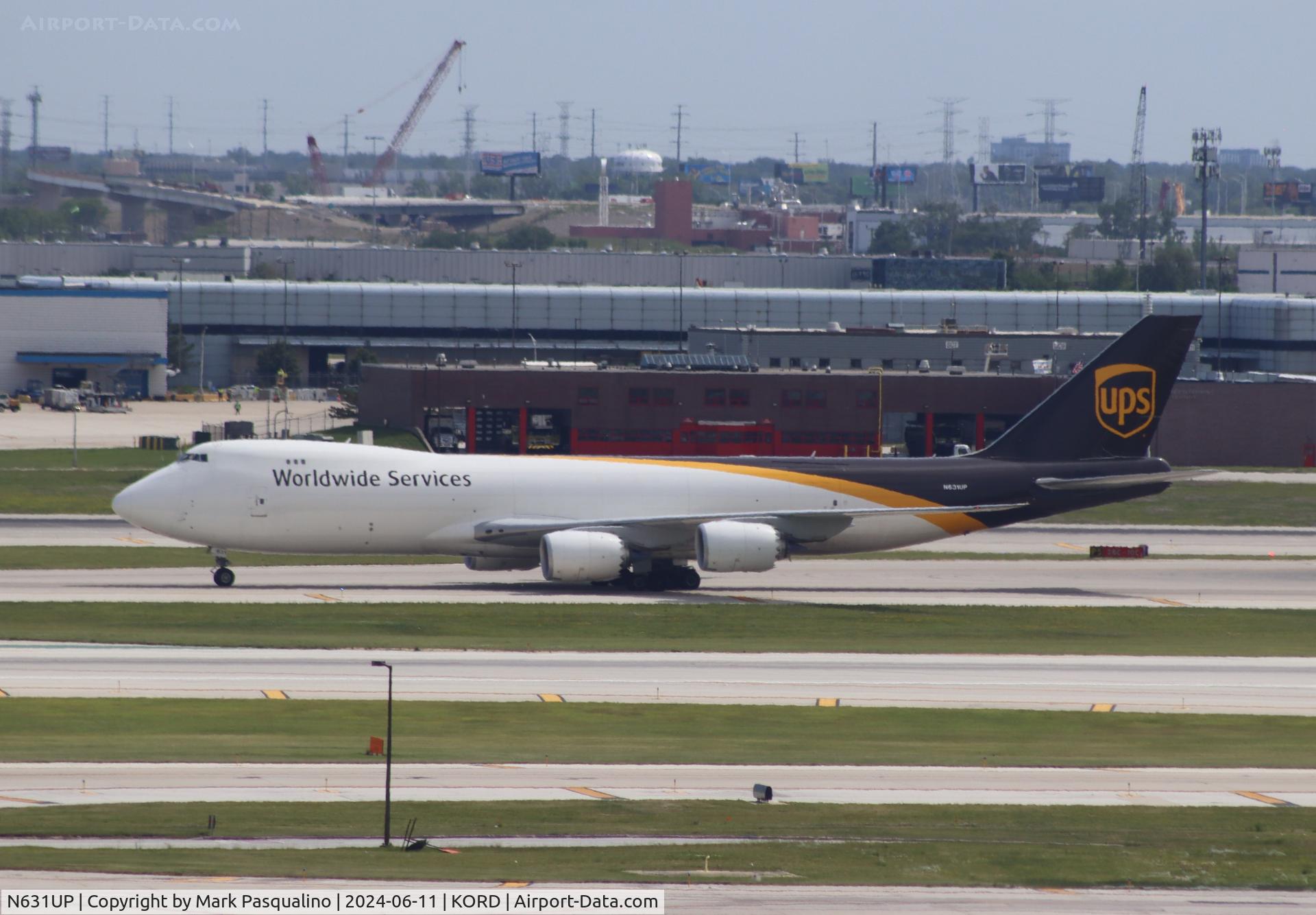 N631UP, 2021 Boeing 747-8F C/N 65776, Boeing 747-8F