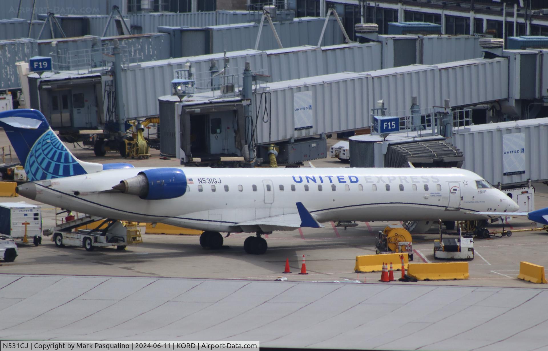 N531GJ, 2005 Bombardier CRJ-702 (CL-600-2C10) Regional Jet C/N 10218, CL-600-2C10
