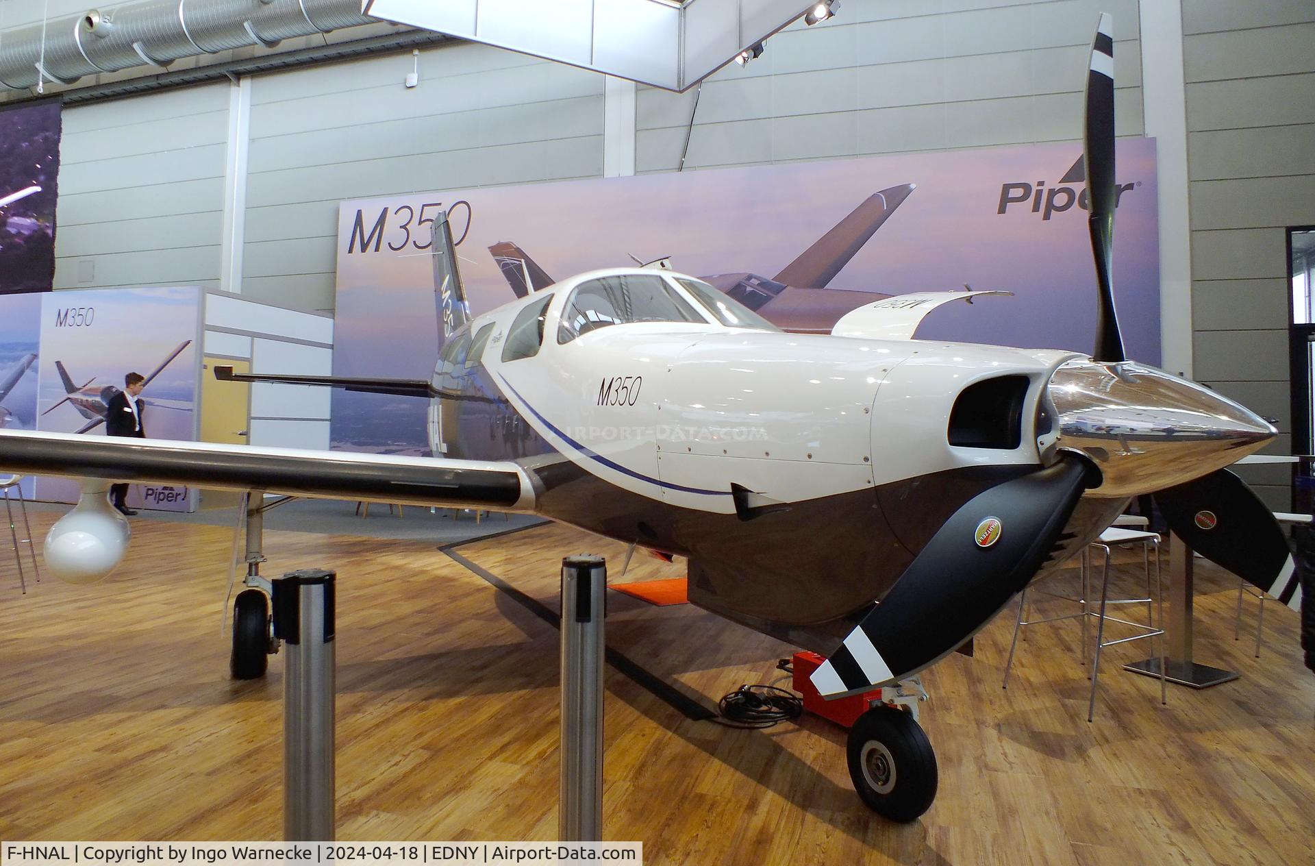 F-HNAL, 2021 Piper PA-46-350P Malibu Mirage C/N 4636789, Piper PA-46-350P Malibu Mirage at the AERO 2024, Friedrichshafen