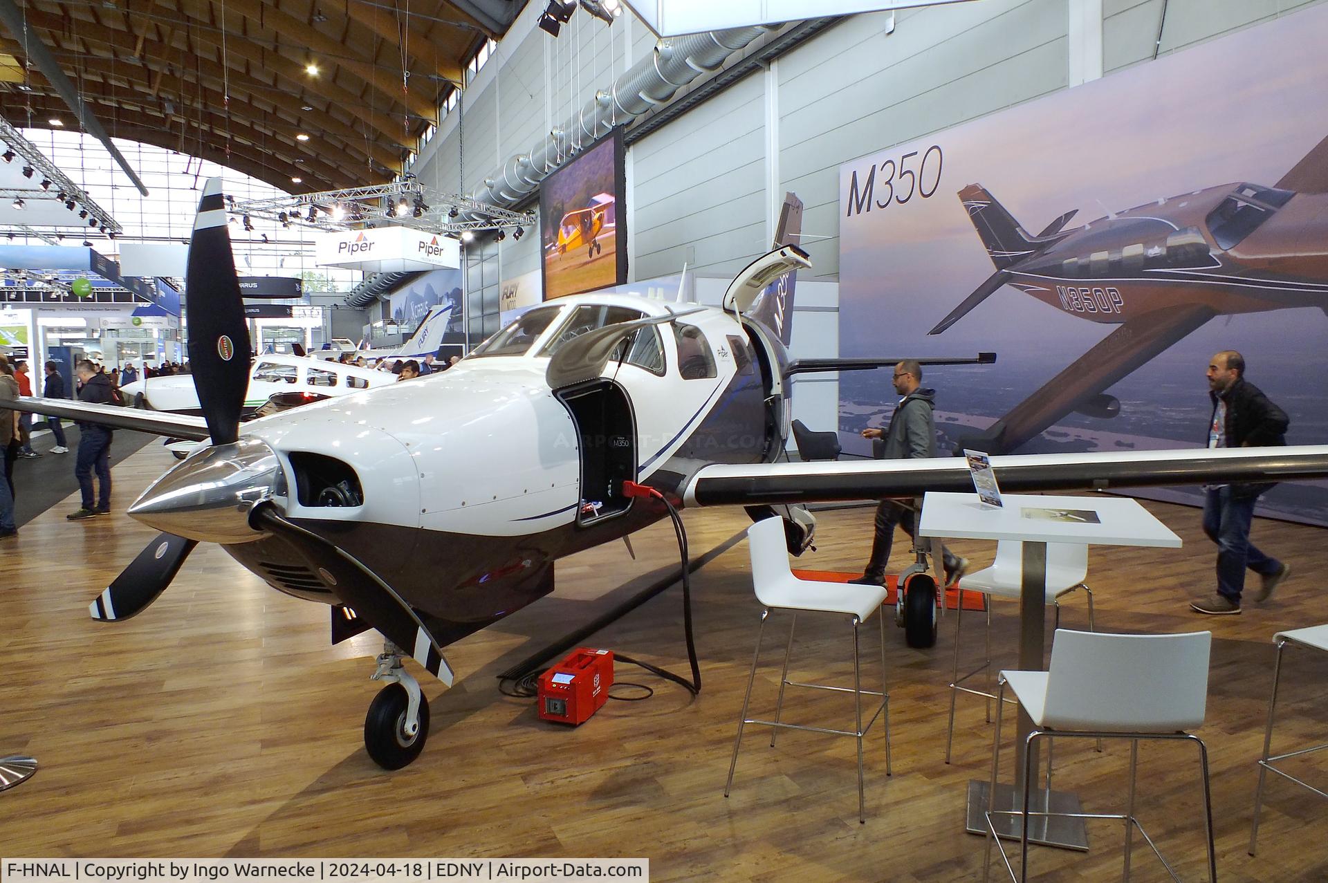 F-HNAL, 2021 Piper PA-46-350P Malibu Mirage C/N 4636789, Piper PA-46-350P Malibu Mirage at the AERO 2024, Friedrichshafen