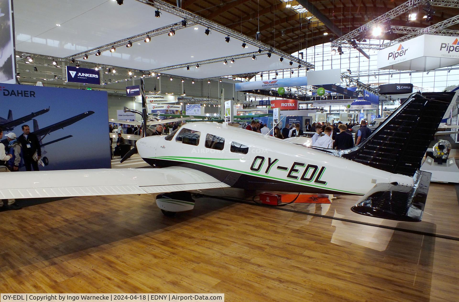 OY-EDL, 2020 Piper PA-28-181 Archer III DLX C/N 2881371, Piper PA-28-181 Archer III DLX at the AERO 2024, Friedrichshafen
