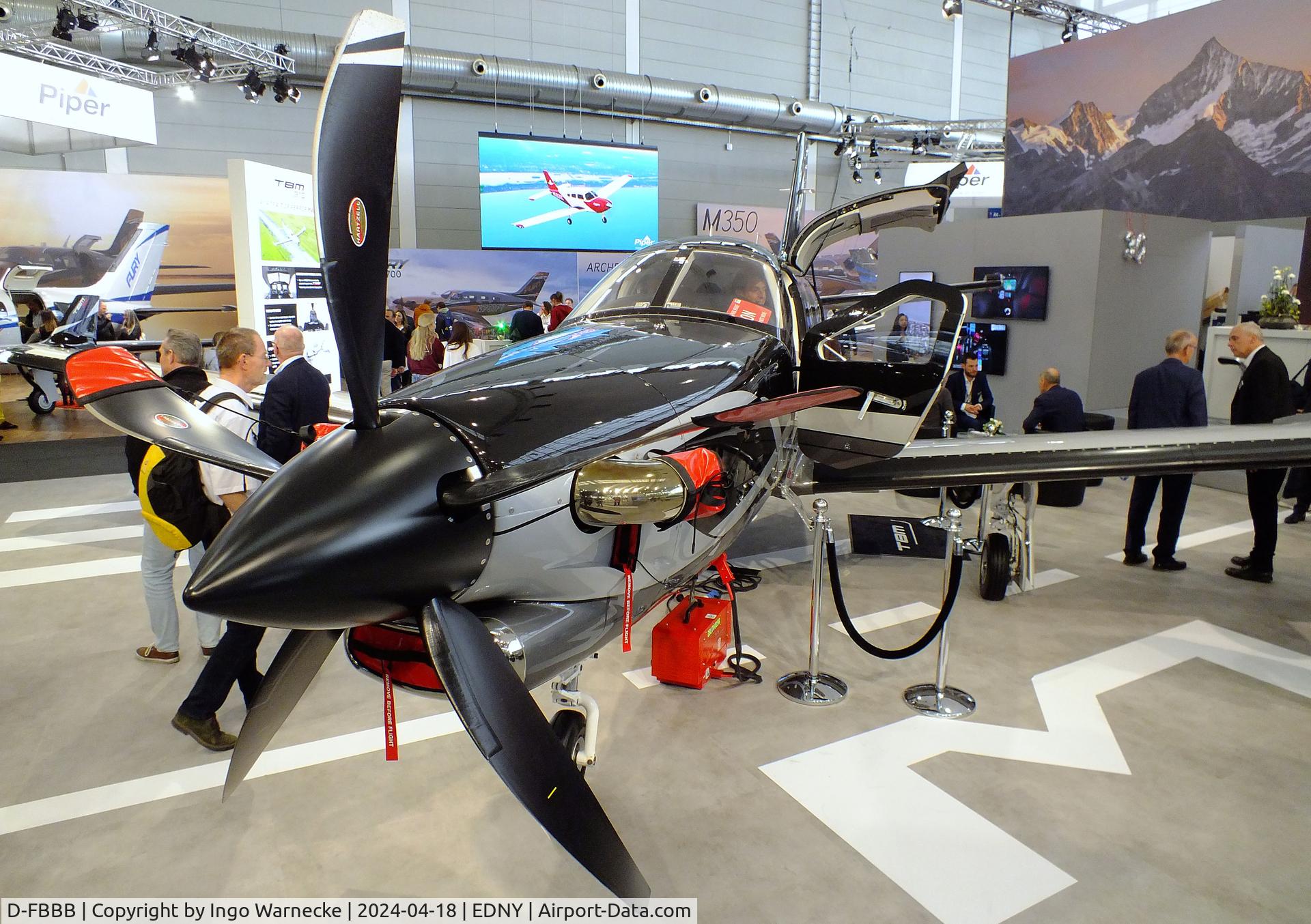 D-FBBB, 2022 Daher TBM-960 C/N 1474, Daher-Socata TBM-960 at the AERO 2024, Friedrichshafen