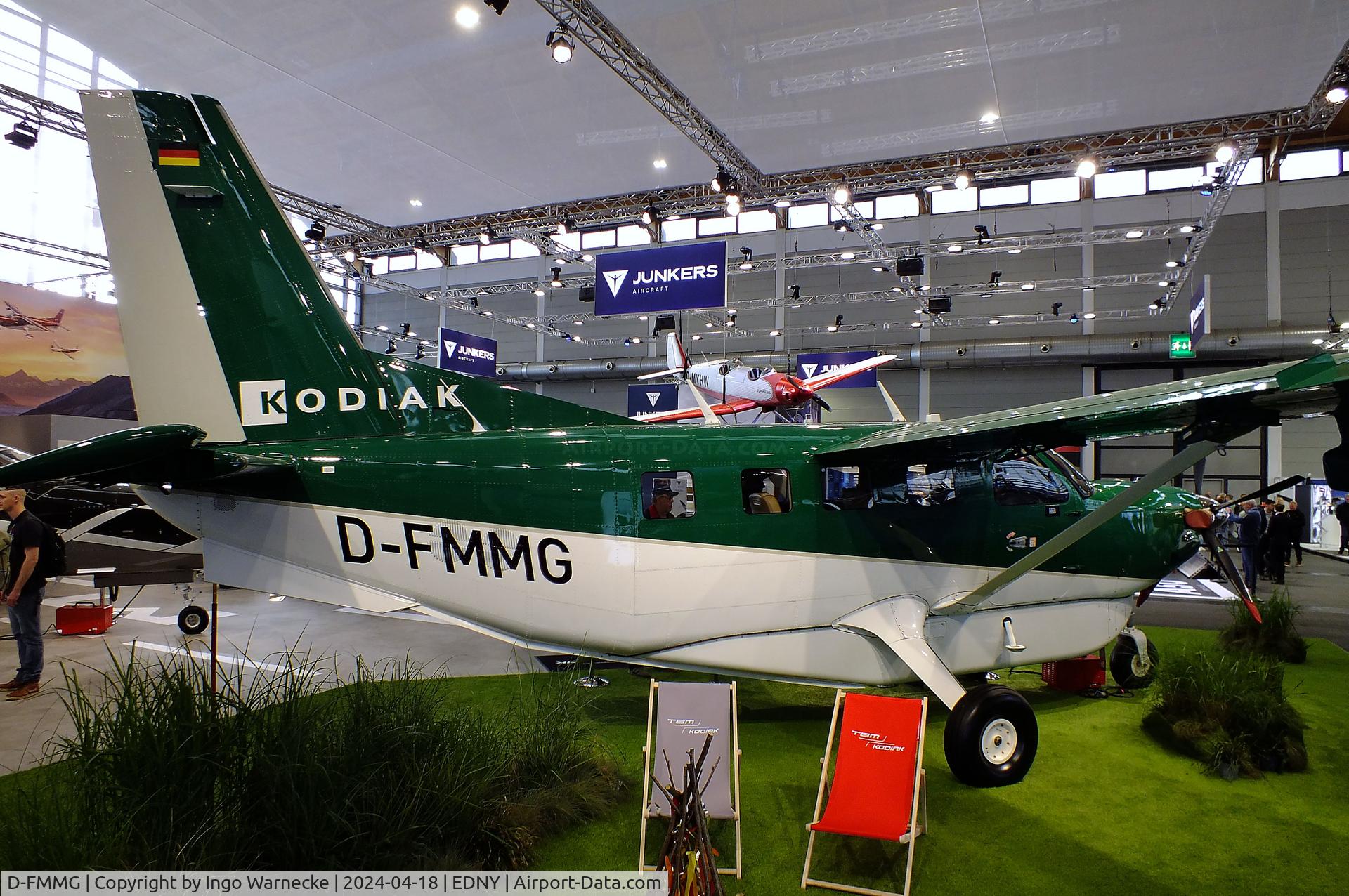 D-FMMG, 2018 Quest Kodiak 100 C/N 100-0248, Quest Kodiak 100 at the AERO 2024, Friedrichshafen