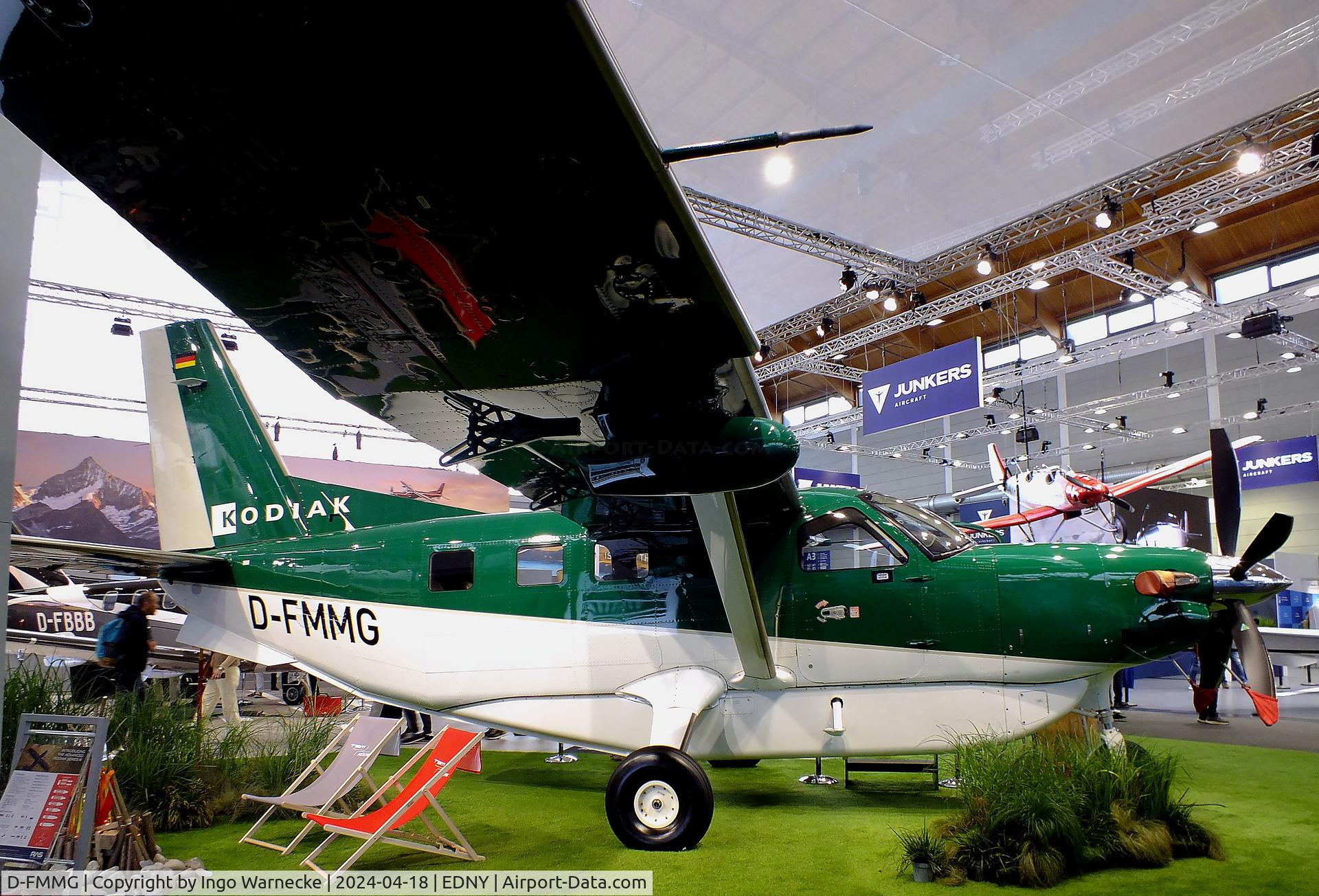D-FMMG, 2018 Quest Kodiak 100 C/N 100-0248, Quest Kodiak 100 at the AERO 2024, Friedrichshafen