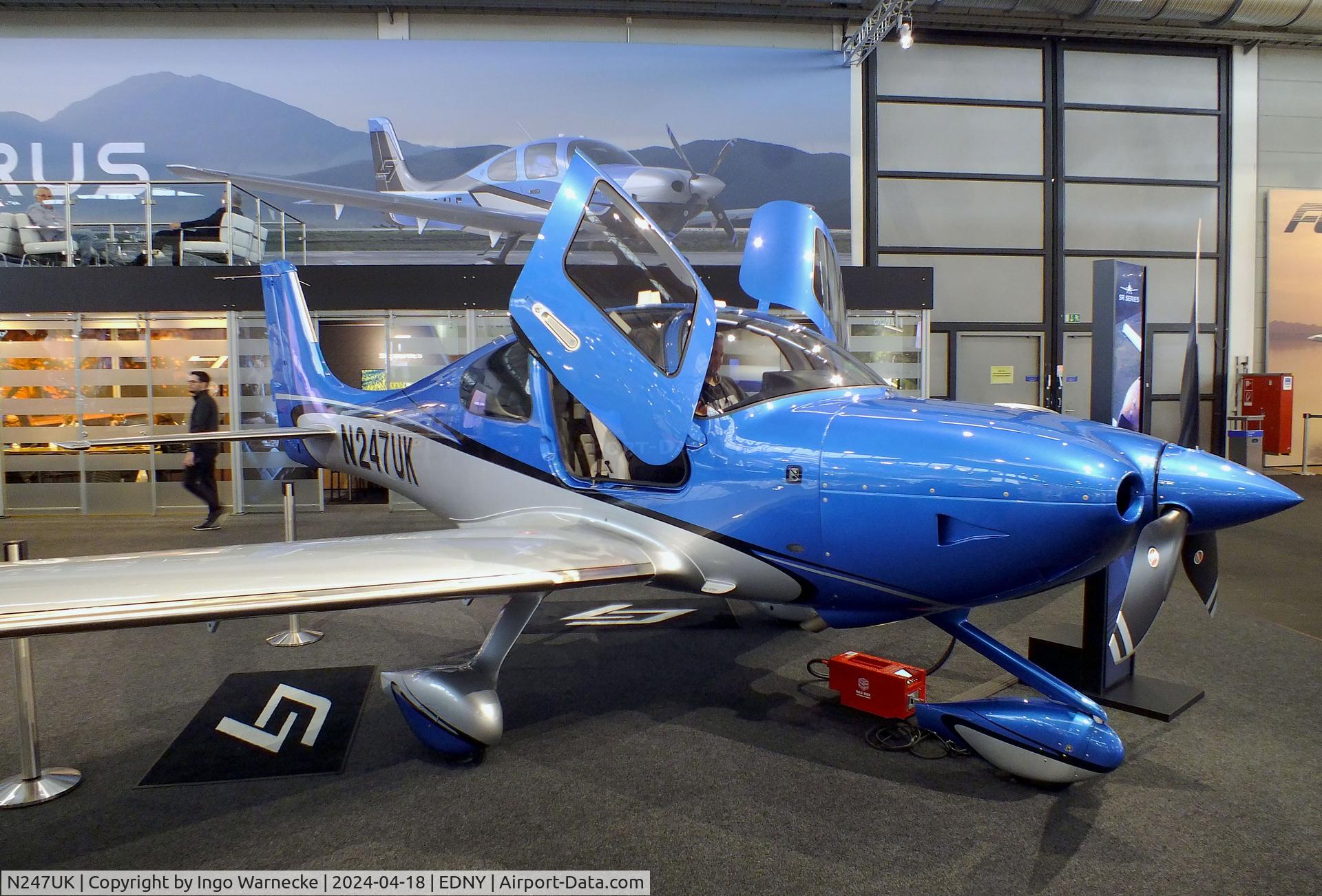 N247UK, Cirrus SR22T C/N 9774, Cirrus SR22T at the AERO 2024, Friedrichshafen