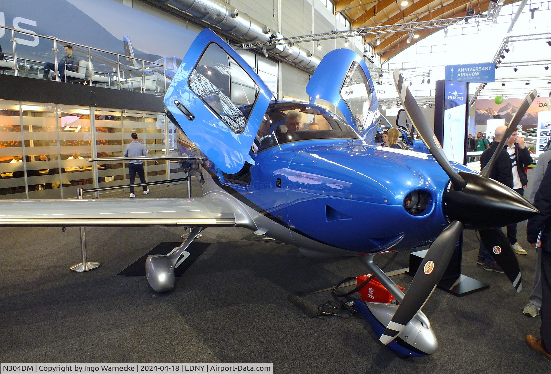 N304DM, 2024 Cirrus SR22T C/N 9782, Cirrus SR22T GTS at the AERO 2024, Friedrichshafen