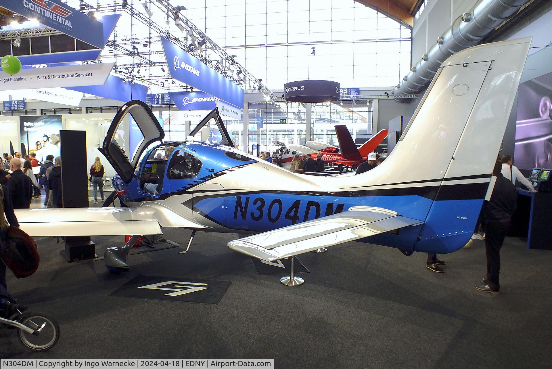 N304DM, 2024 Cirrus SR22T C/N 9782, Cirrus SR22T GTS at the AERO 2024, Friedrichshafen