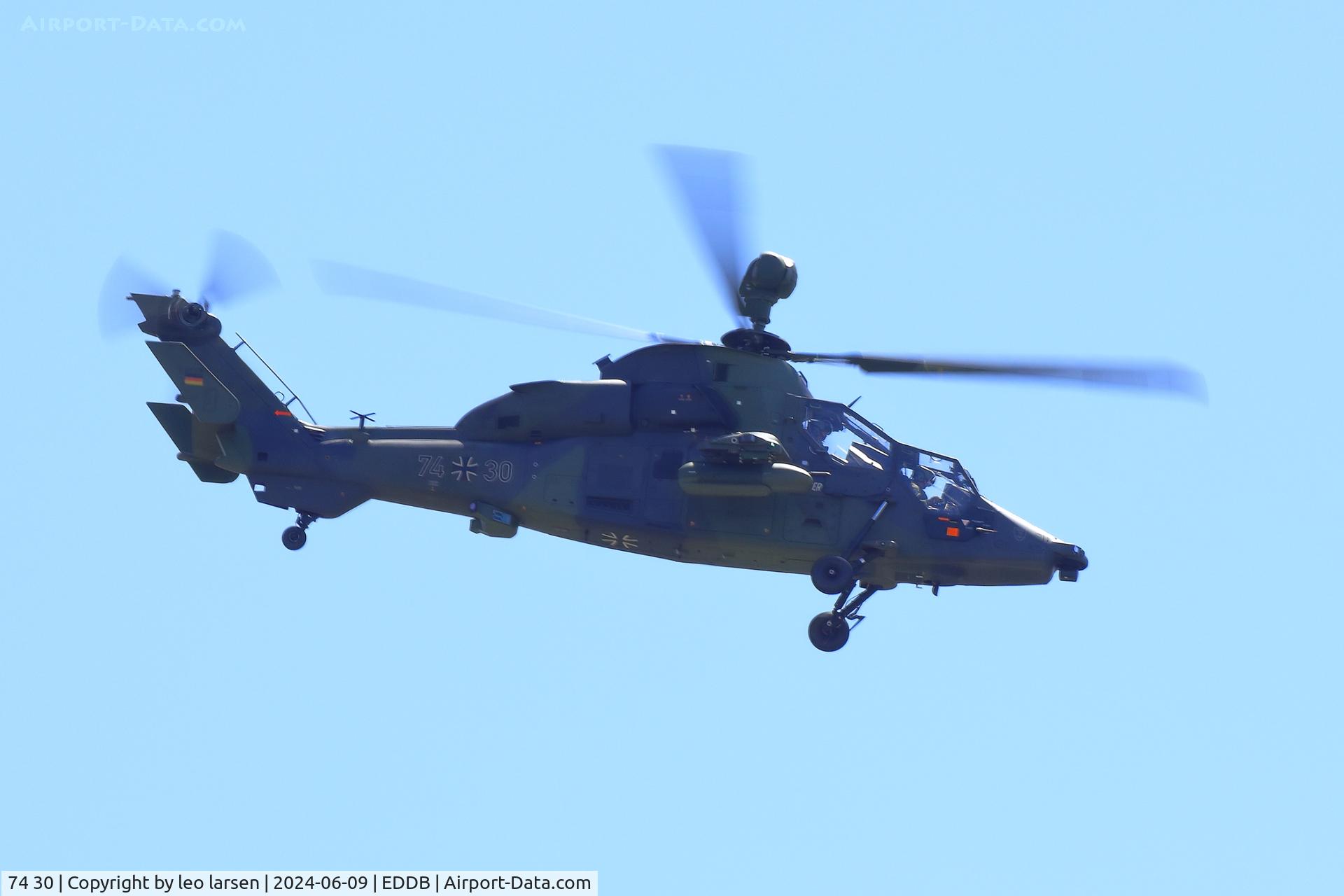 74 30, Eurocopter EC-665 Tiger UHT C/N 1030/UHT30, Berlin ILA 9.6.2024