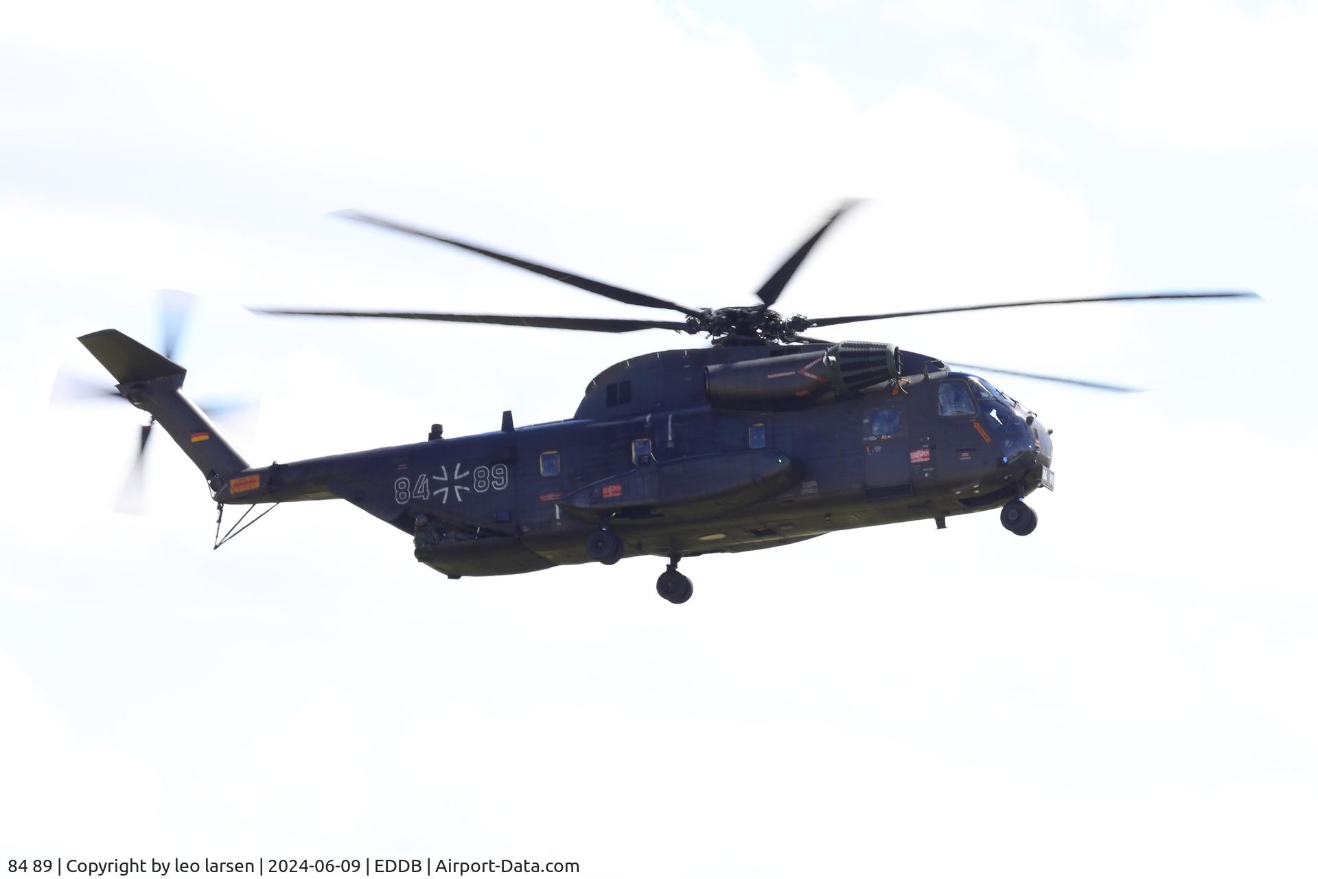 84 89, Sikorsky (VFW-Fokker) CH-53G C/N V65-087, Berlin ILA 9.6.2024
