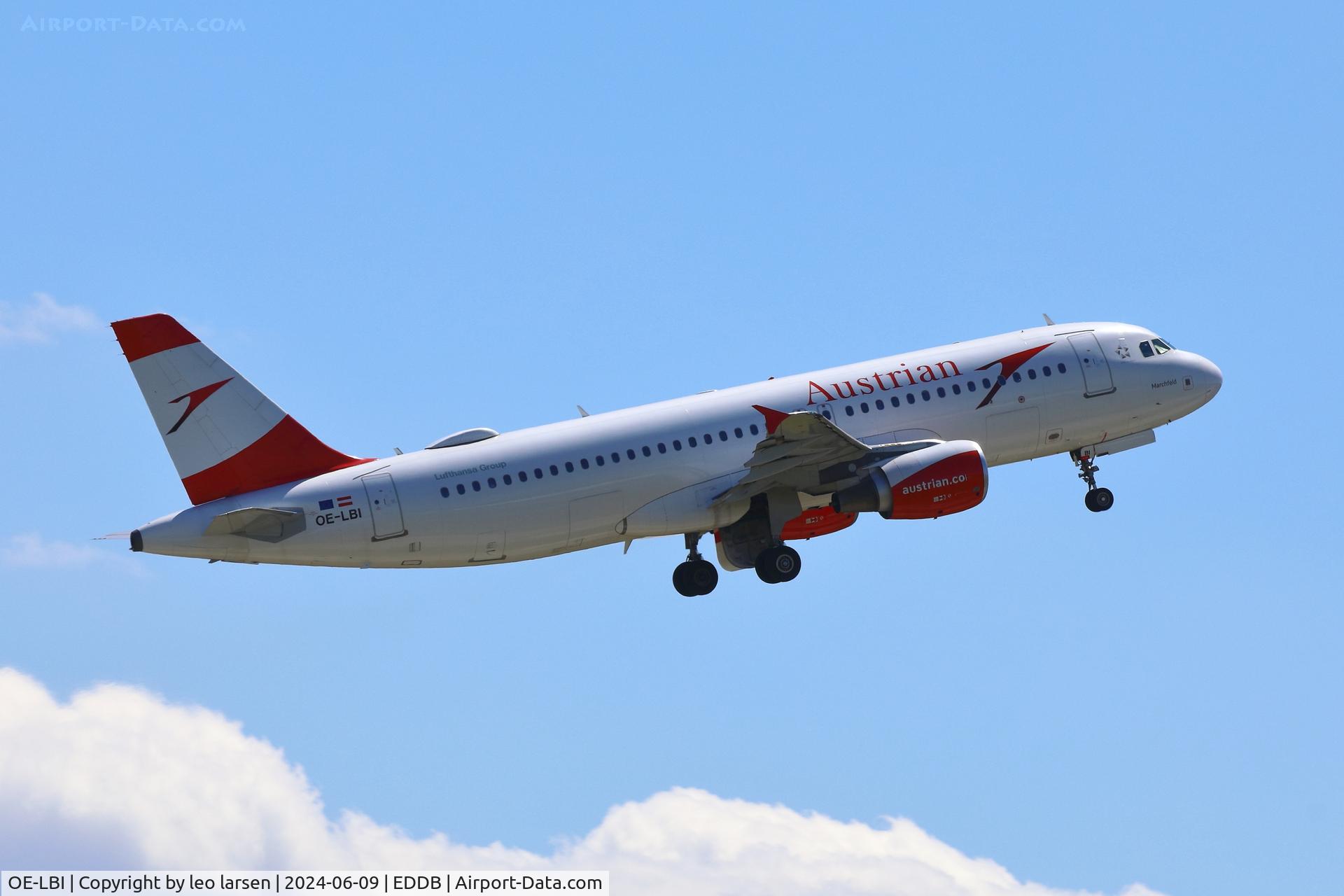 OE-LBI, 2003 Airbus A320-214 C/N 1937, Berlin 9.6.2024