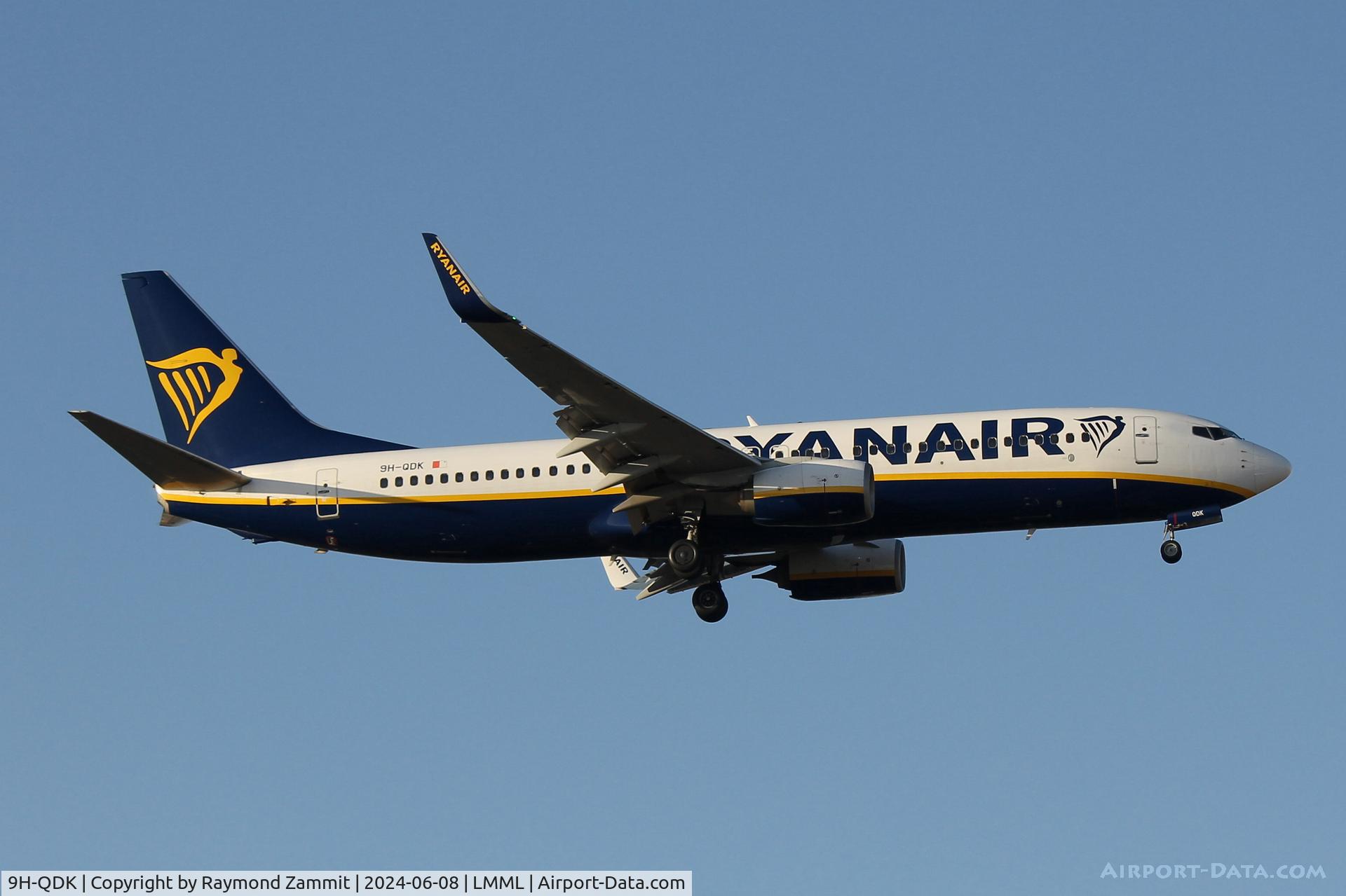 9H-QDK, 2016 Boeing 737-8AS C/N 44760, B737-800 9H-QDK Malta Air