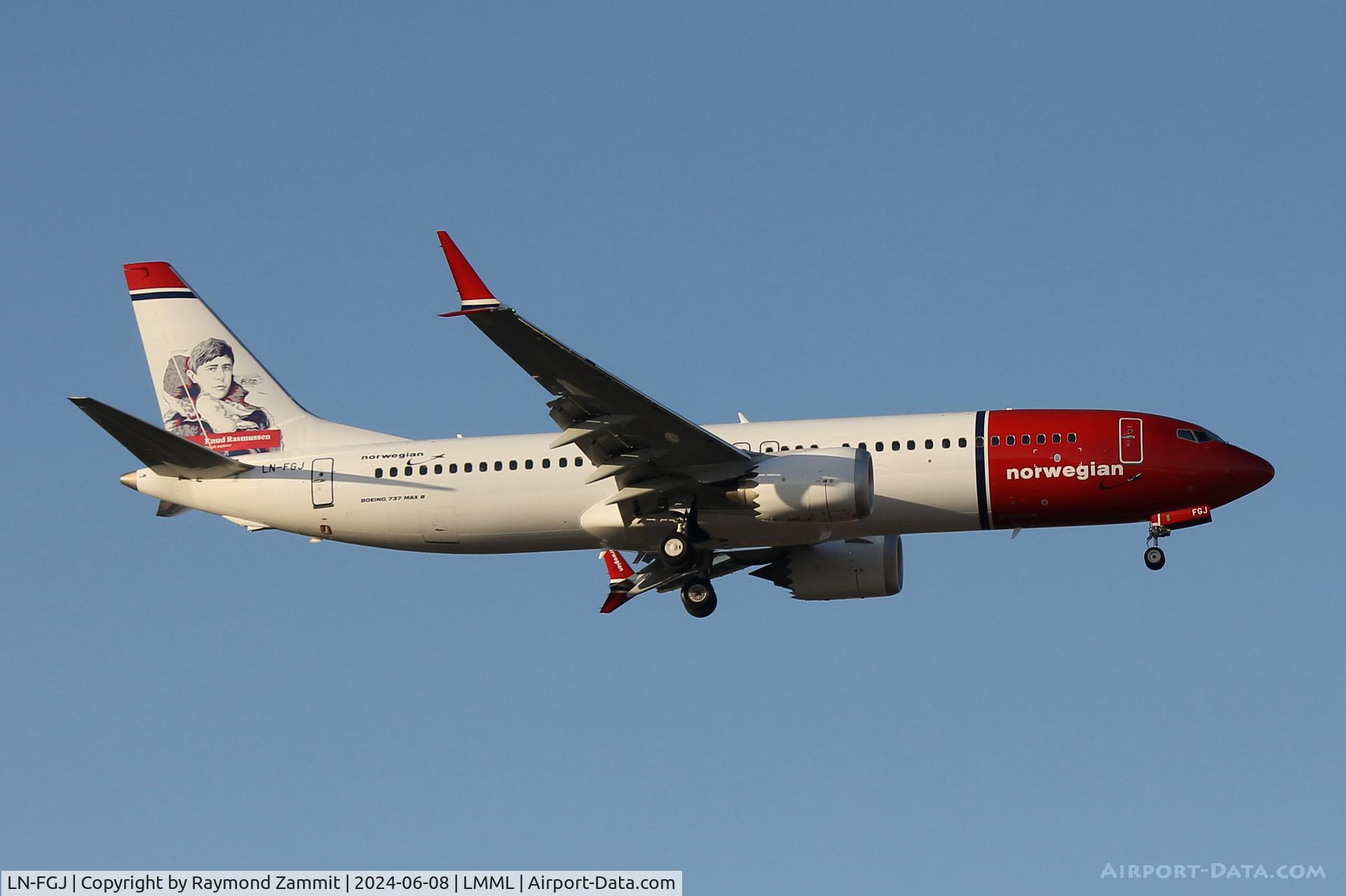 LN-FGJ, 2022 Boeing 737-8 MAX C/N 65903, B737-8 MAX LN-FGJ Norwegian Air Shuttle