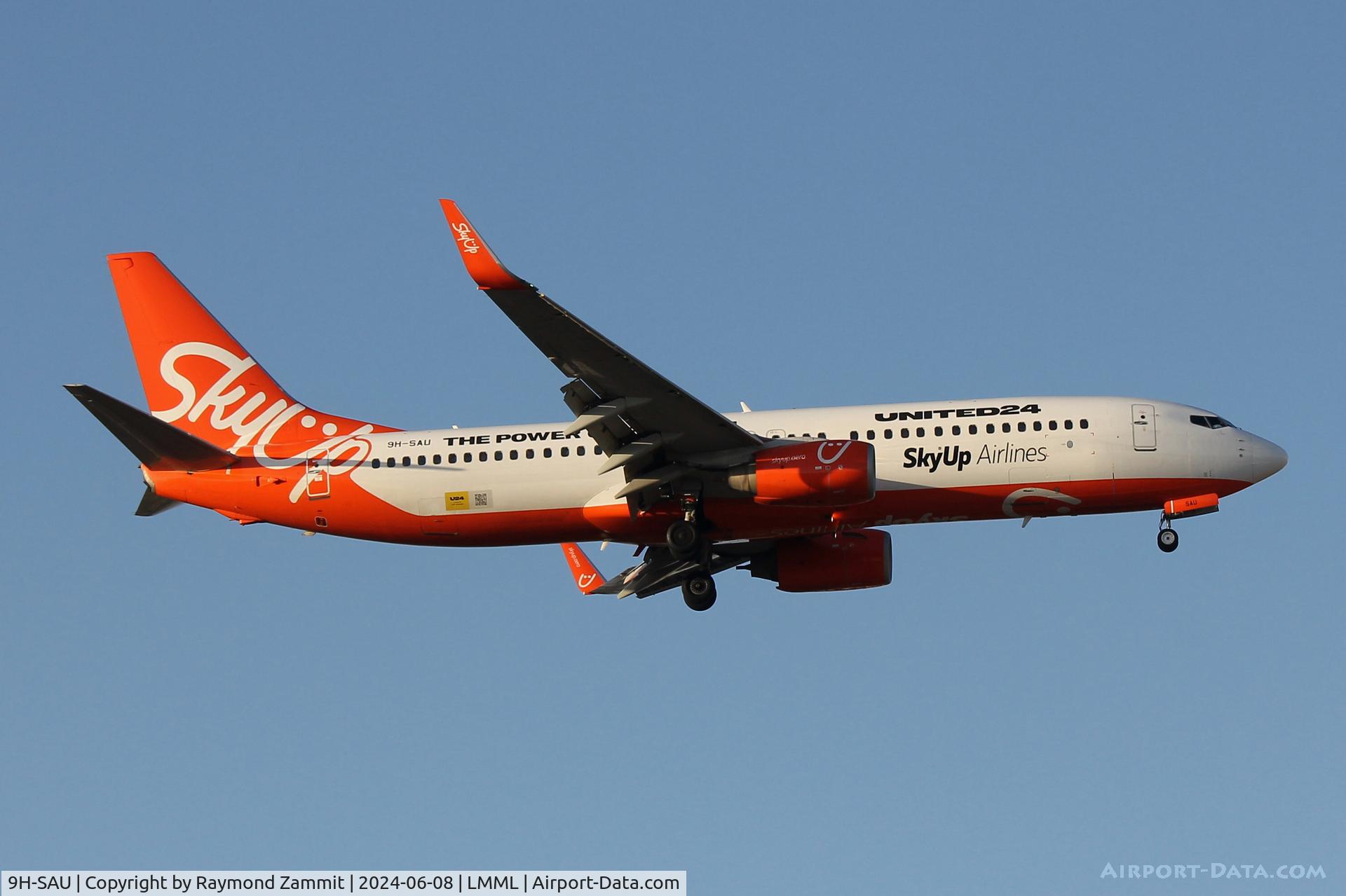 9H-SAU, 2011 Boeing 737-8KN C/N 40249, B737-800 9H-SAU SkyUp Airlines