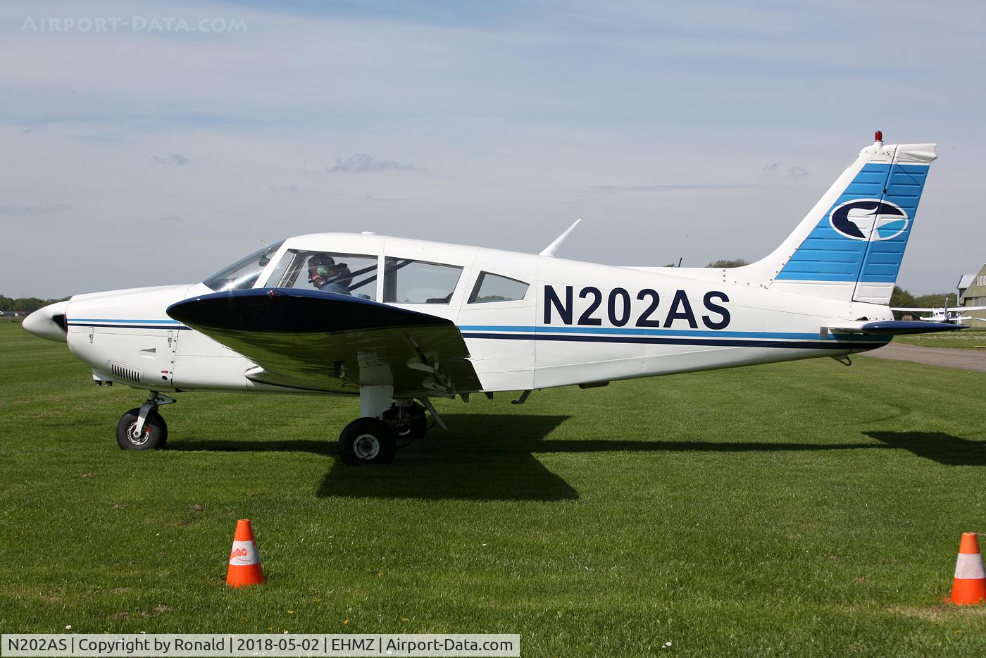 N202AS, 1973 Piper PA-28-180 C/N 287305465, at ehmz
