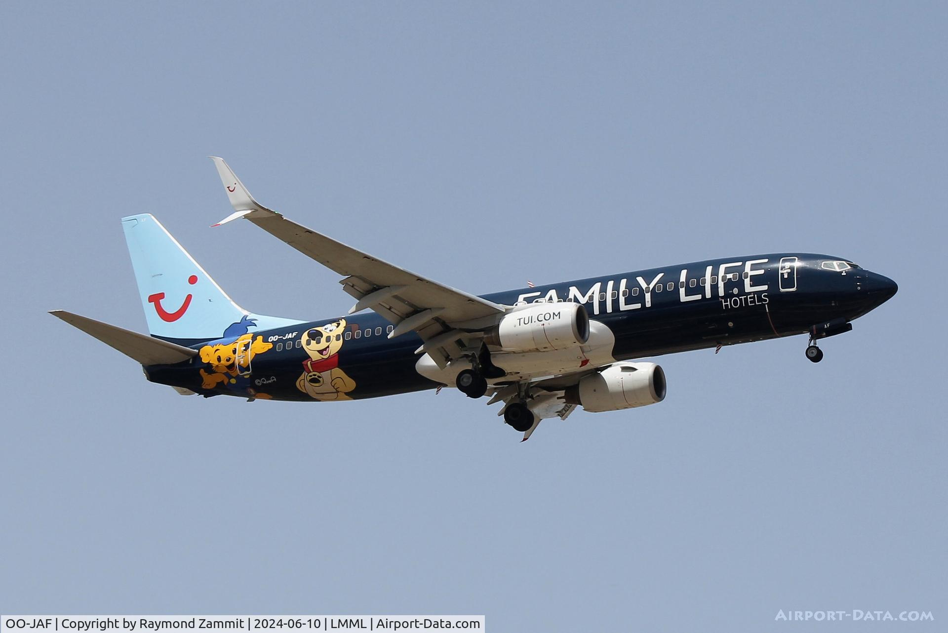 OO-JAF, 2007 Boeing 737-8K5 C/N 35133, B737-800 OO-JAF TuiFly Belgium