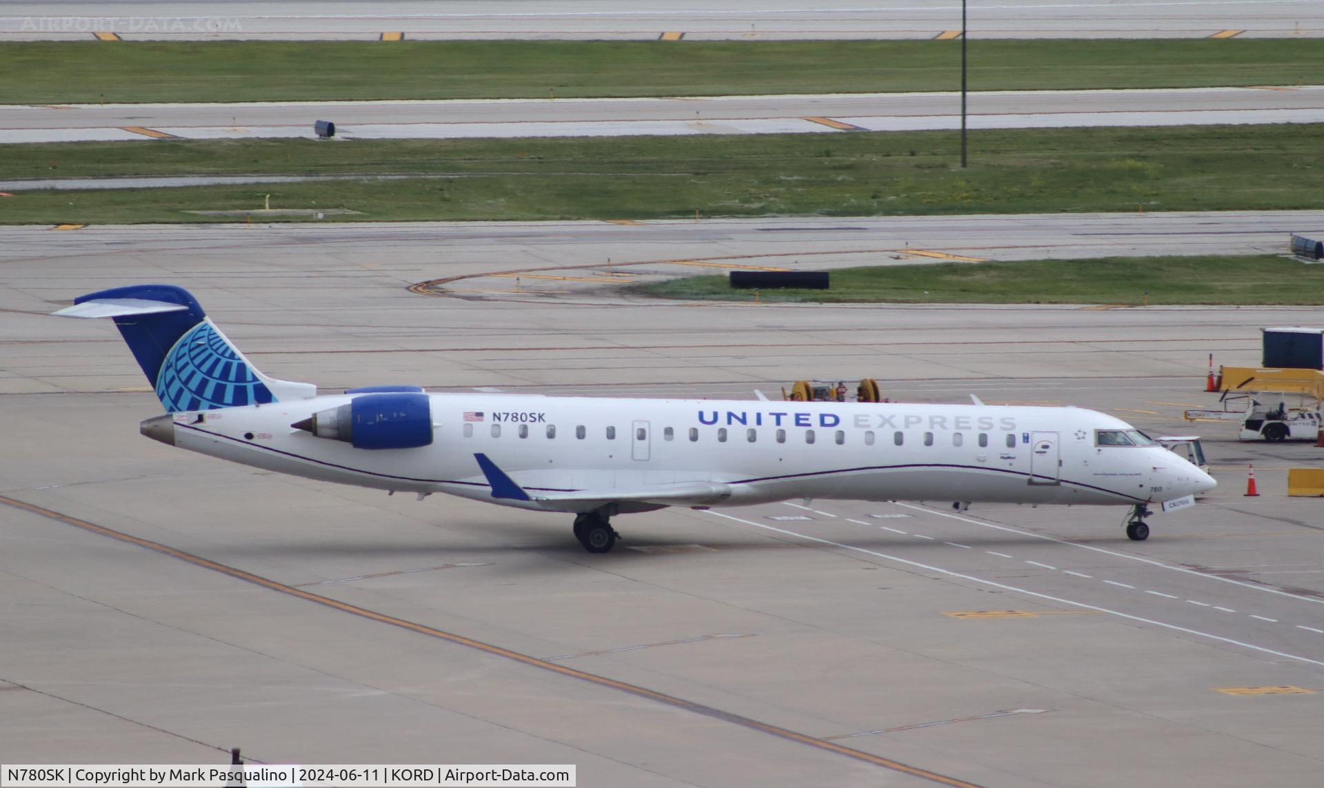 N780SK, 2009 Bombardier CRJ-700 (CL-600-2C10) Regional Jet C/N 10277, CL-600-2C10