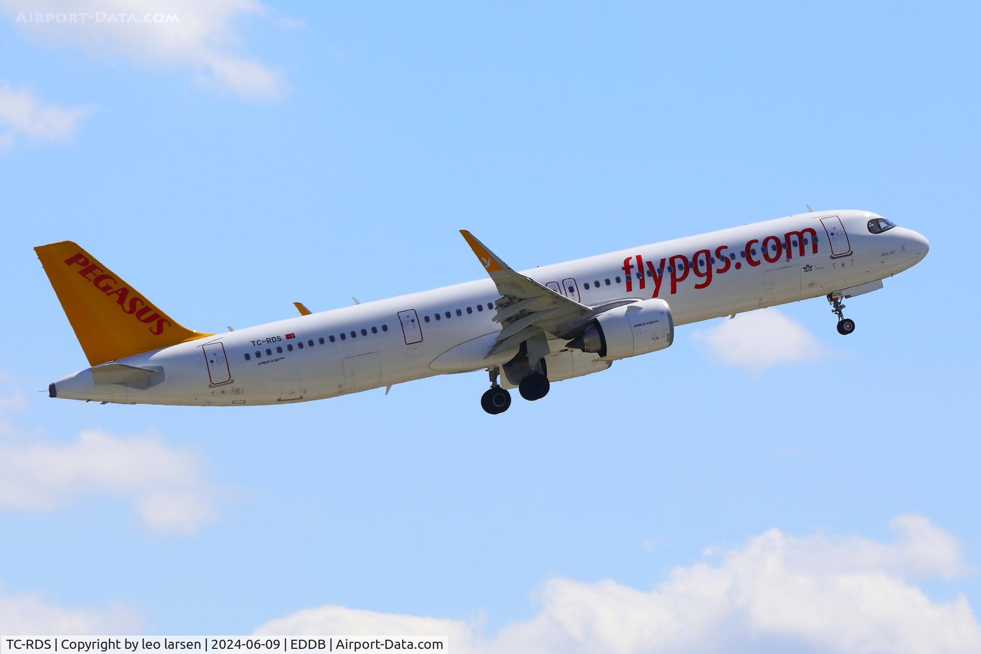 TC-RDS, 2023 Airbus A321-251NX C/N 11545, Berlin 9.6.2024. with name 