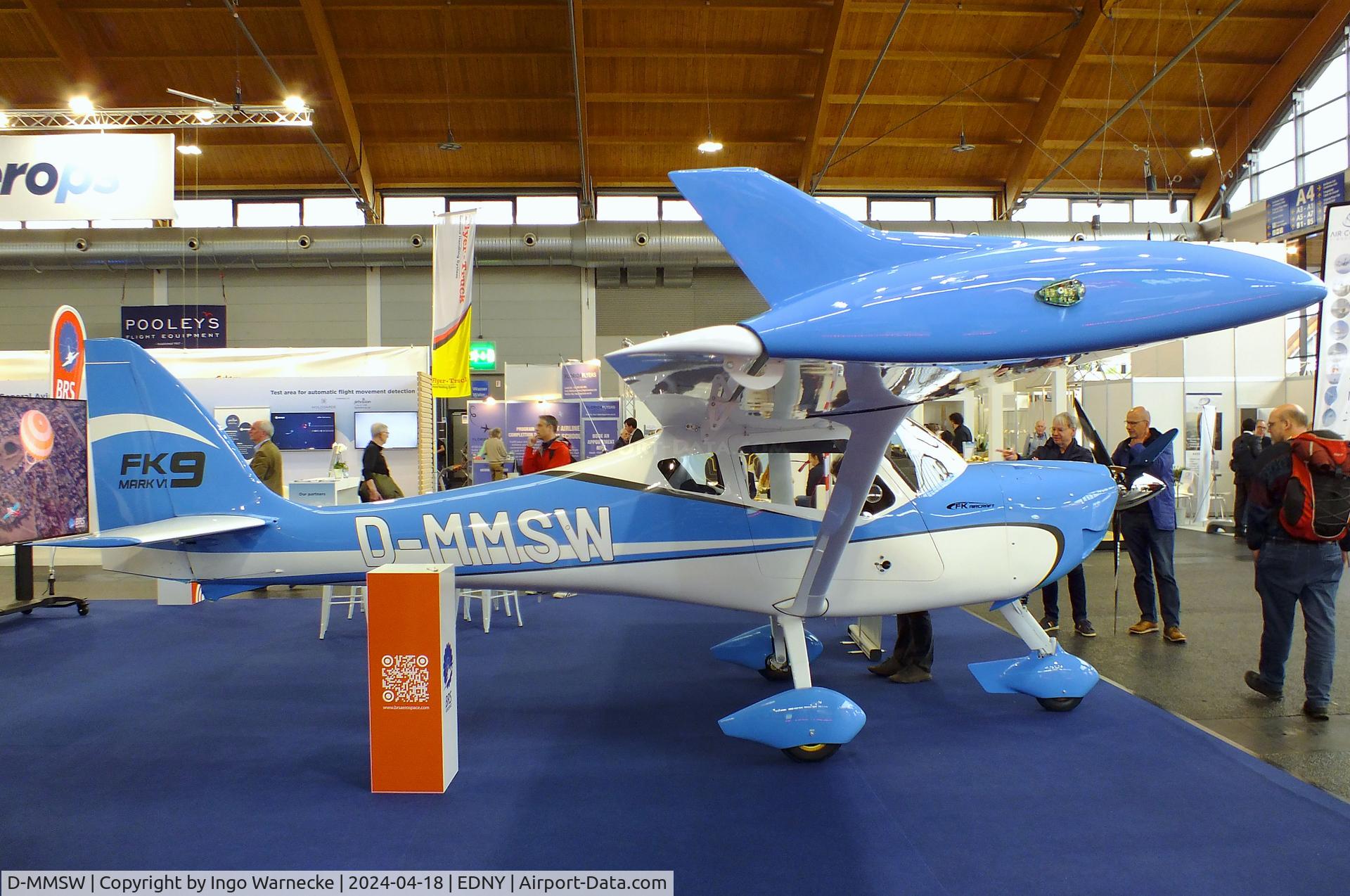 D-MMSW, B & F Technik FK-9 Mark VI C/N not found_D-MMSW, B & F Technik FK-9 Mk VI at the AERO 2024, Friedrichshafen