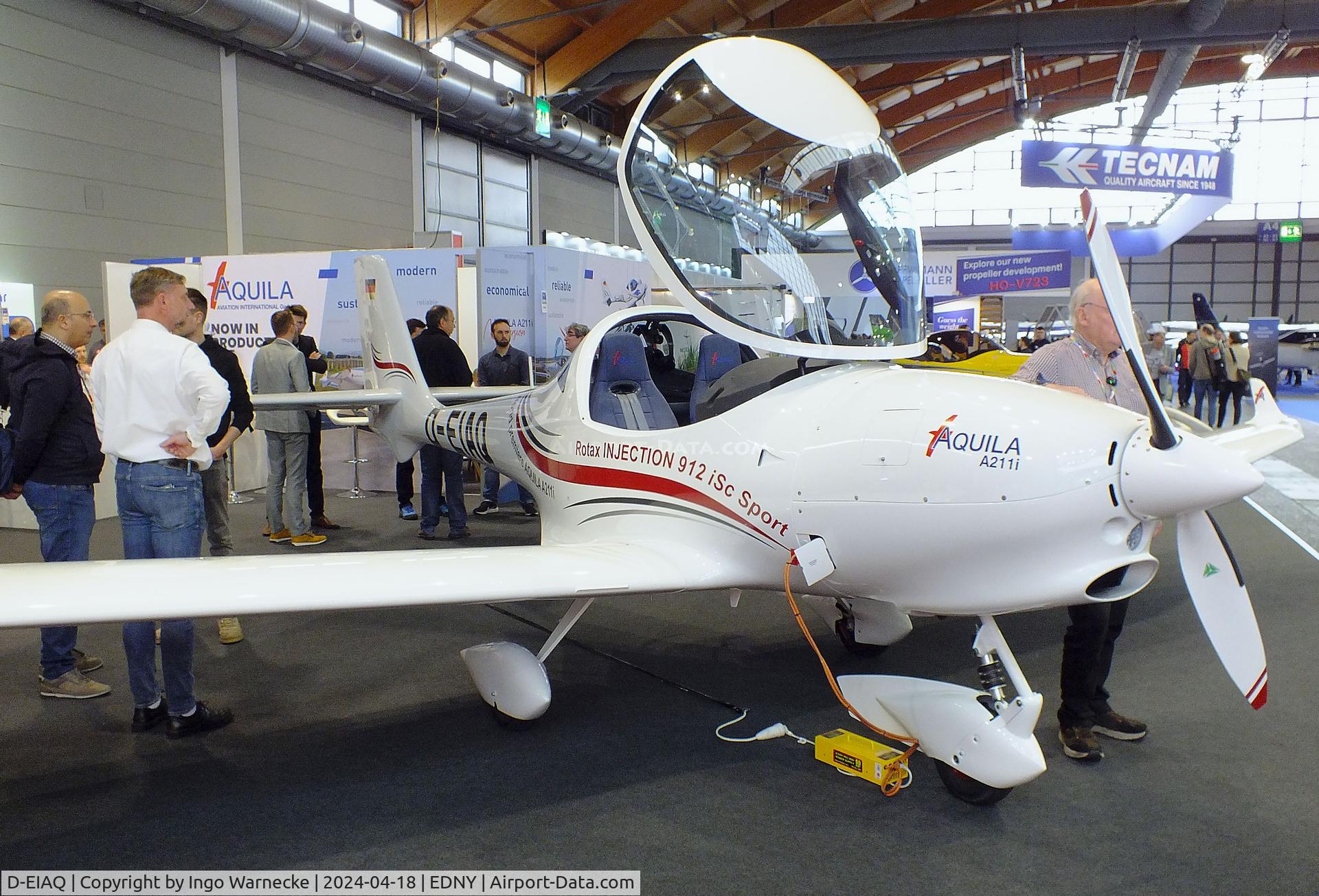 D-EIAQ, 2024 Aquila A211iG3X C/N not found_D-EIAQ, Aquila A211i G3X at the AERO 2024, Friedrichshafen