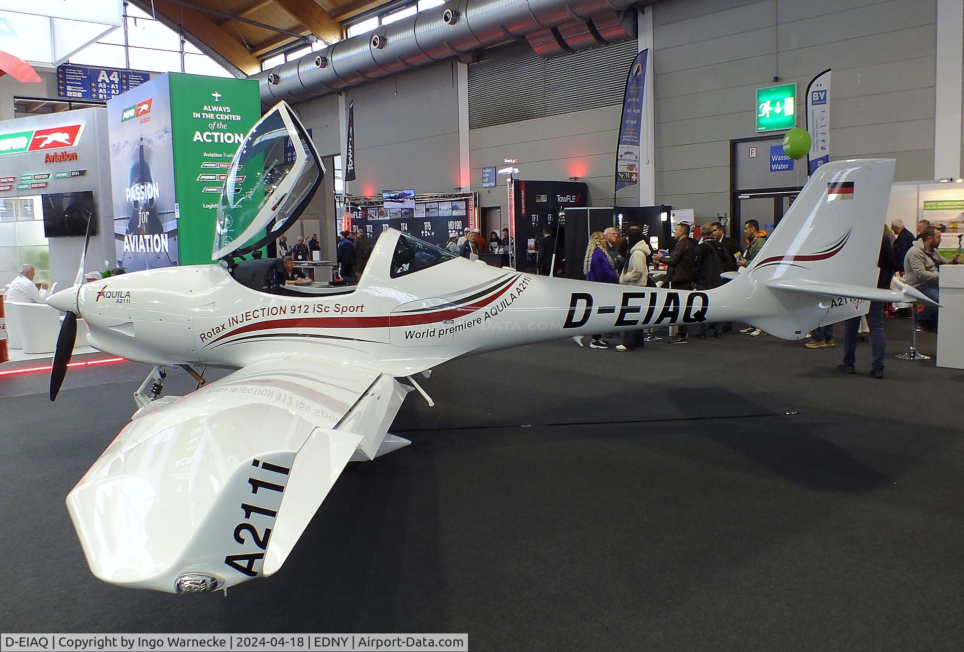 D-EIAQ, 2024 Aquila A211iG3X C/N not found_D-EIAQ, Aquila A211i G3X at the AERO 2024, Friedrichshafen