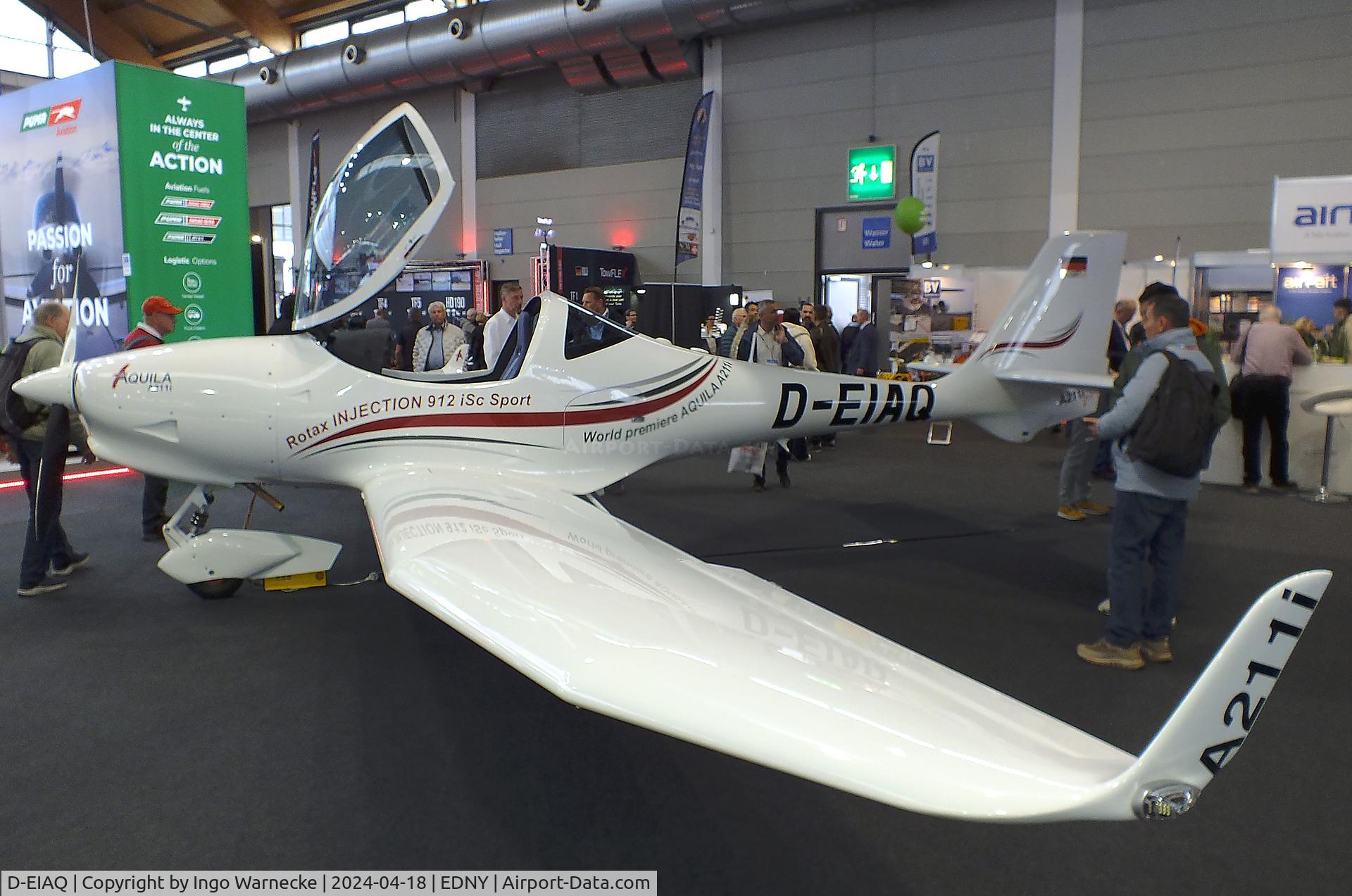 D-EIAQ, 2024 Aquila A211iG3X C/N not found_D-EIAQ, Aquila A211i G3X at the AERO 2024, Friedrichshafen