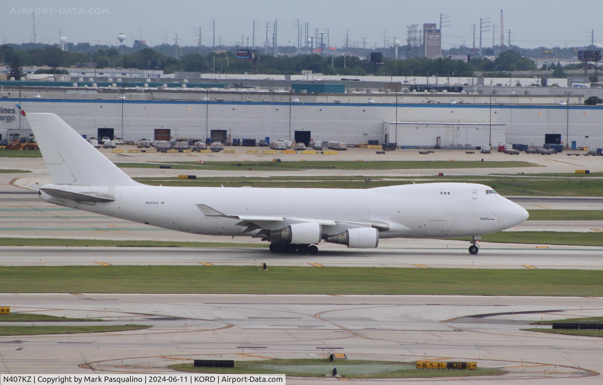 N407KZ, 2008 Boeing 747-4KZF C/N 36134, Boeing 747-4KZF