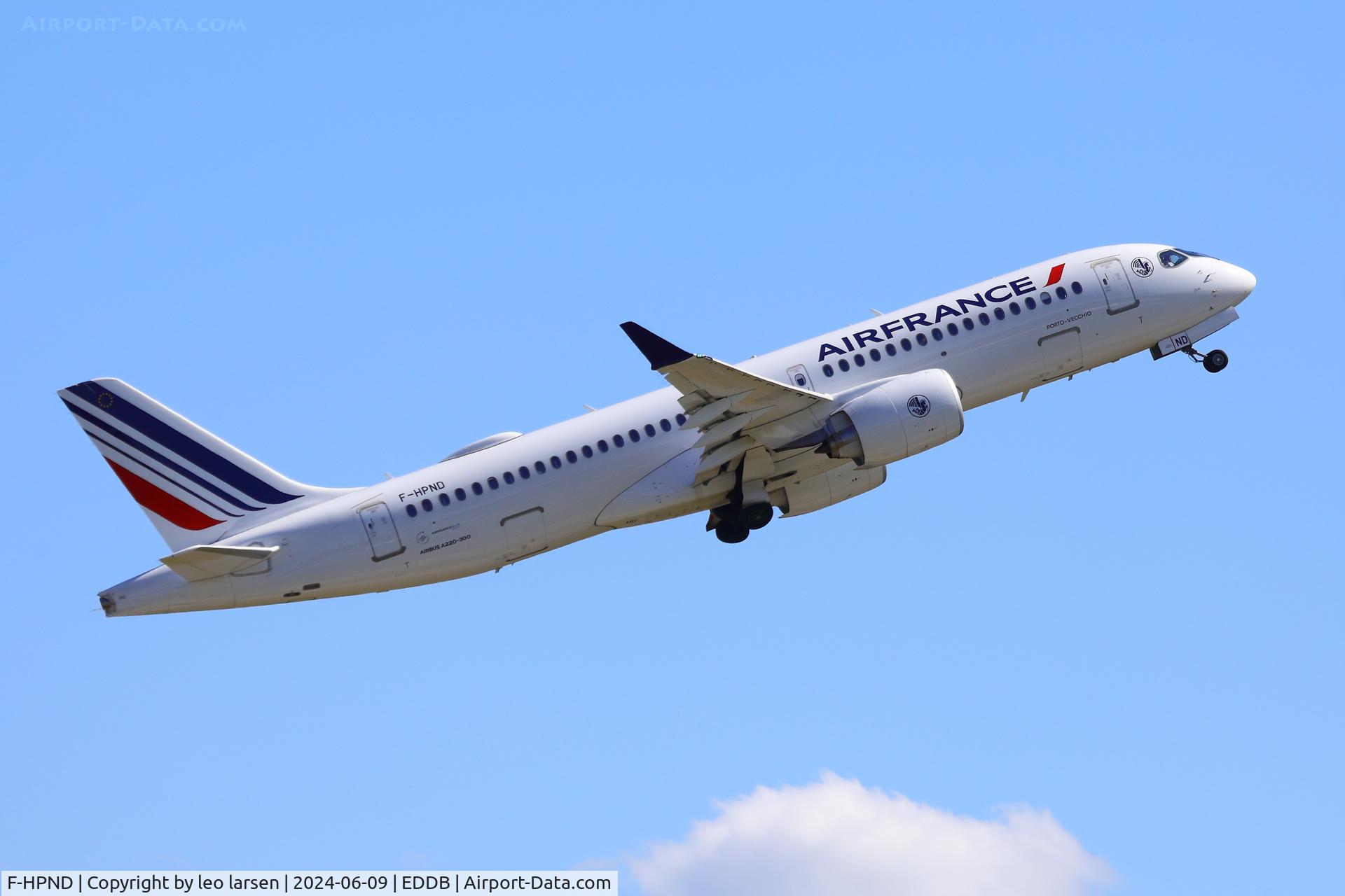 F-HPND, 2023 Airbus Canada A220-371 C/N 55232, Berlin 9.6.2024
