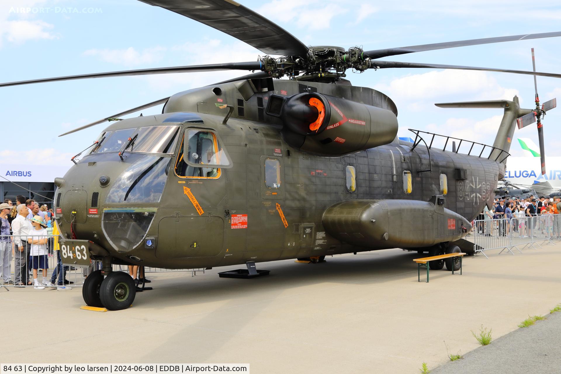 84 63, Sikorsky/VFW Fokker CH-53G C/N V65-061, Berlin ILA 8.6.2024