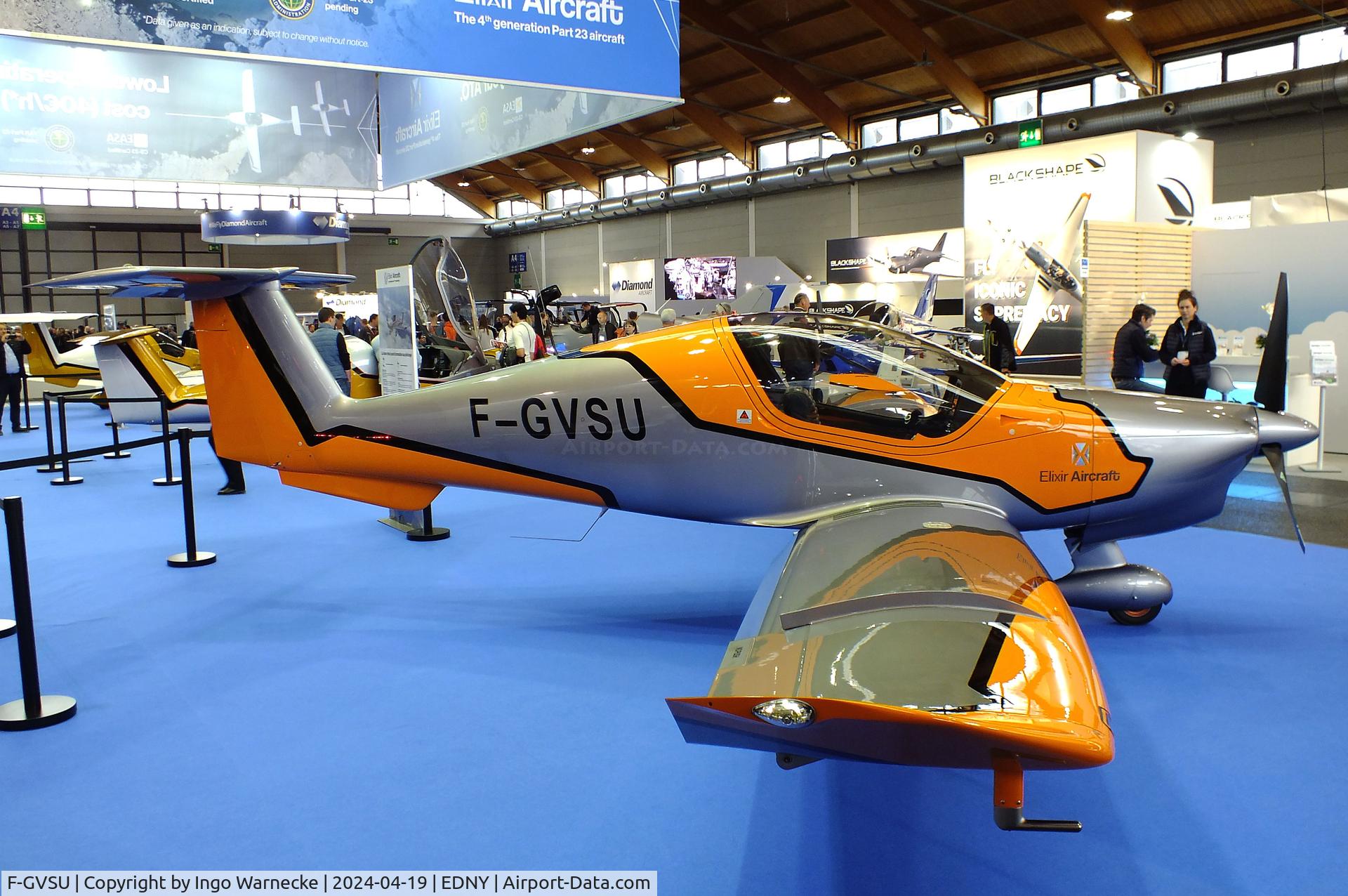 F-GVSU, Elixir Aircraft Elixir C/N 011, Elixir Aircraft Elixir at the AERO 2024, Friedrichshafen
