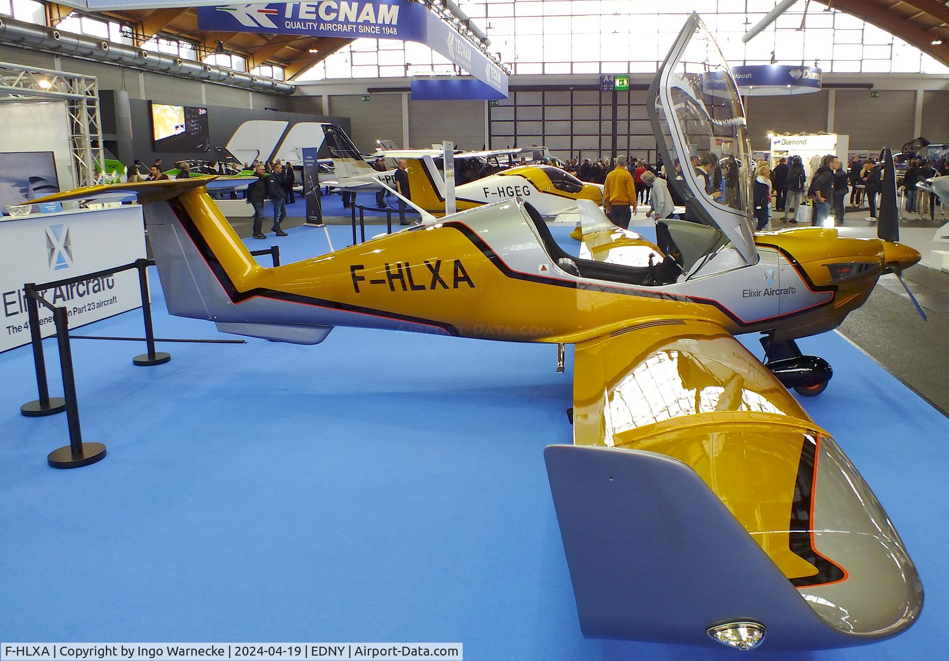 F-HLXA, Elixir Aircraft Elixir Turbo C/N Not found F-HLXA, Elixir Aircraft Elixir Turbo at the AERO 2024, Friedrichshafen
