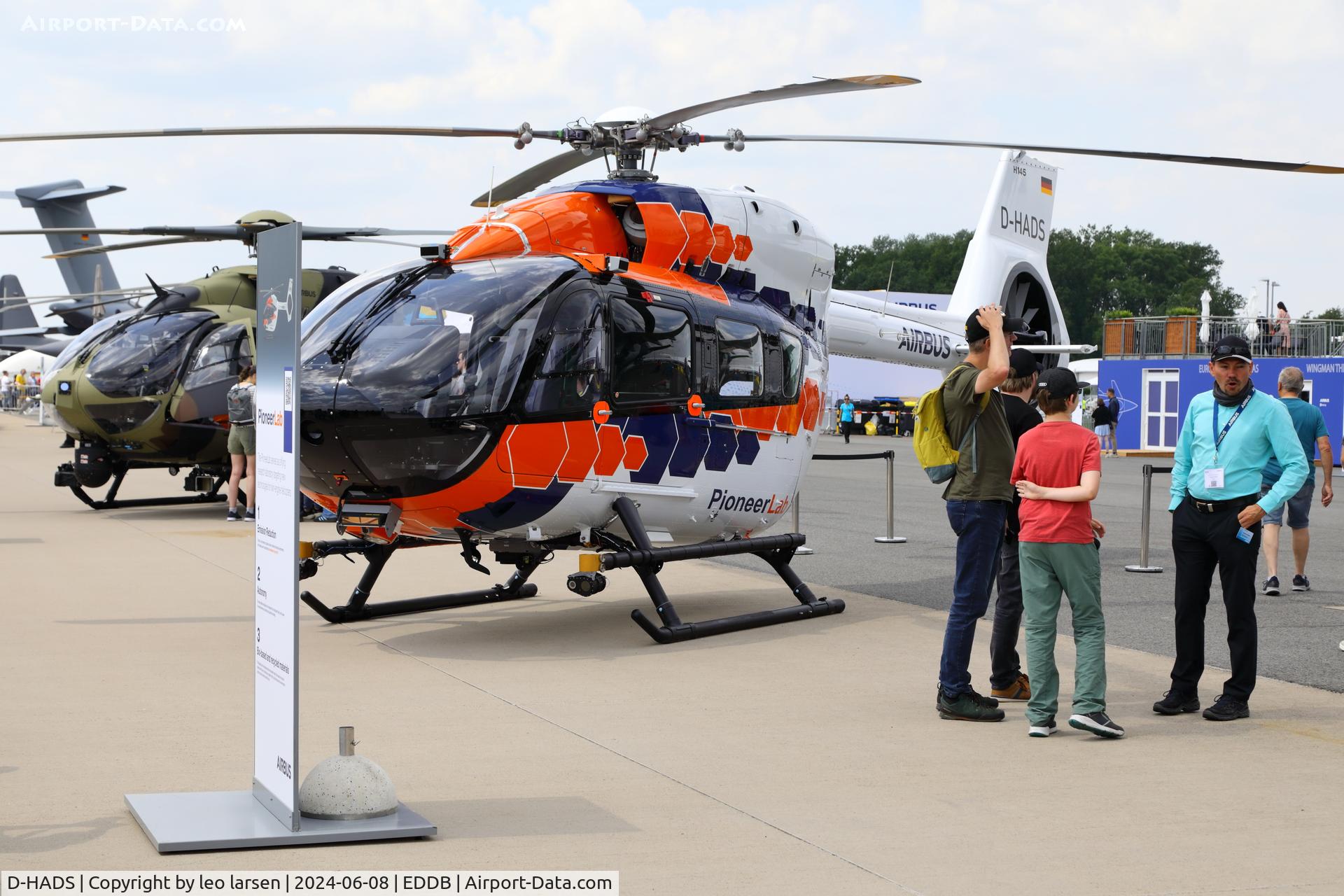 D-HADS, Airbus H-145T-2 C/N 20007, Berlin ILA 8.6.2024