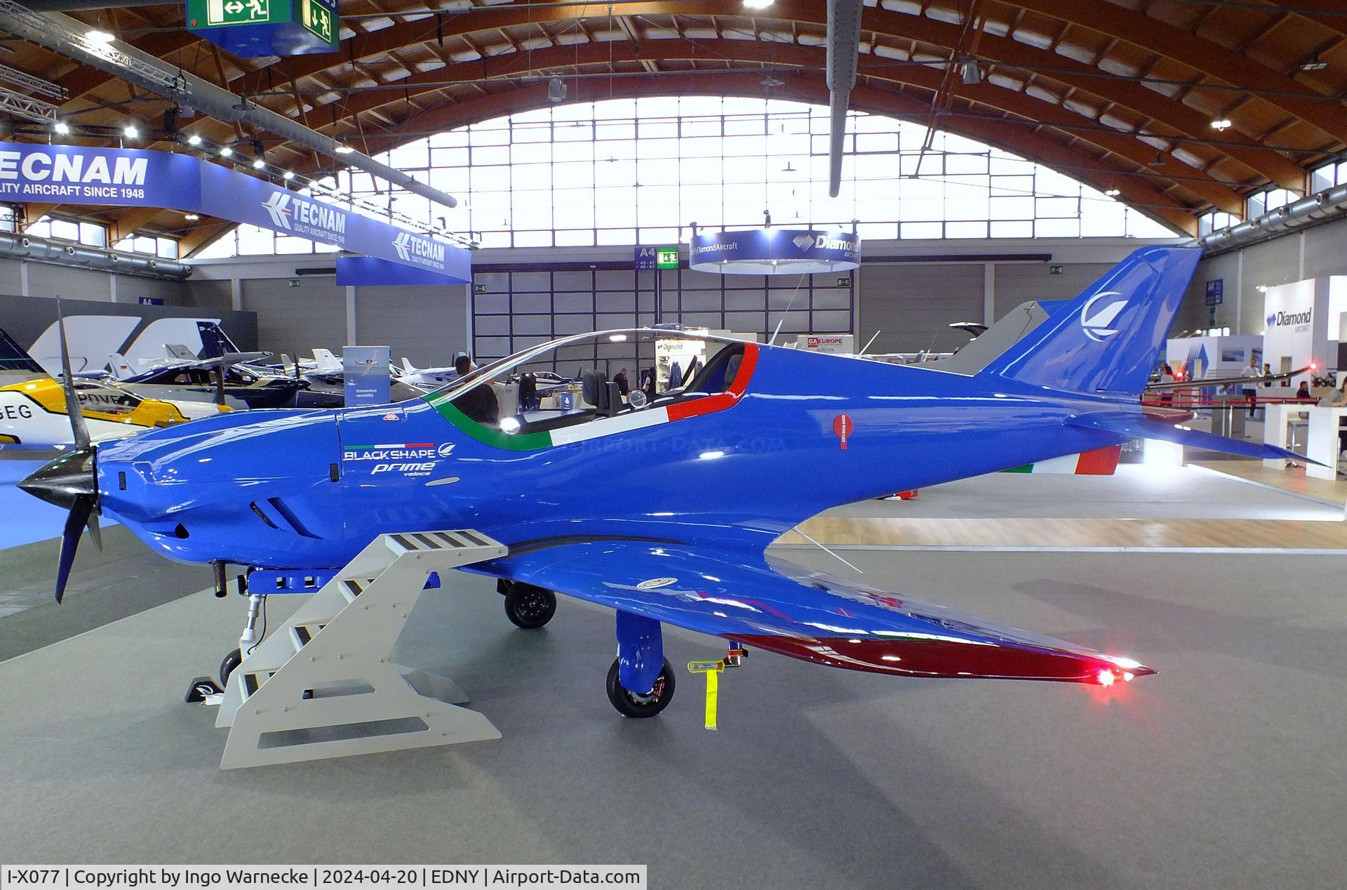 I-X077, Blackshape Prime Veloce C/N not found_I-X077, Blackshape Prime Veloce BK-100iS at the AERO 2024, Friedrichshafen