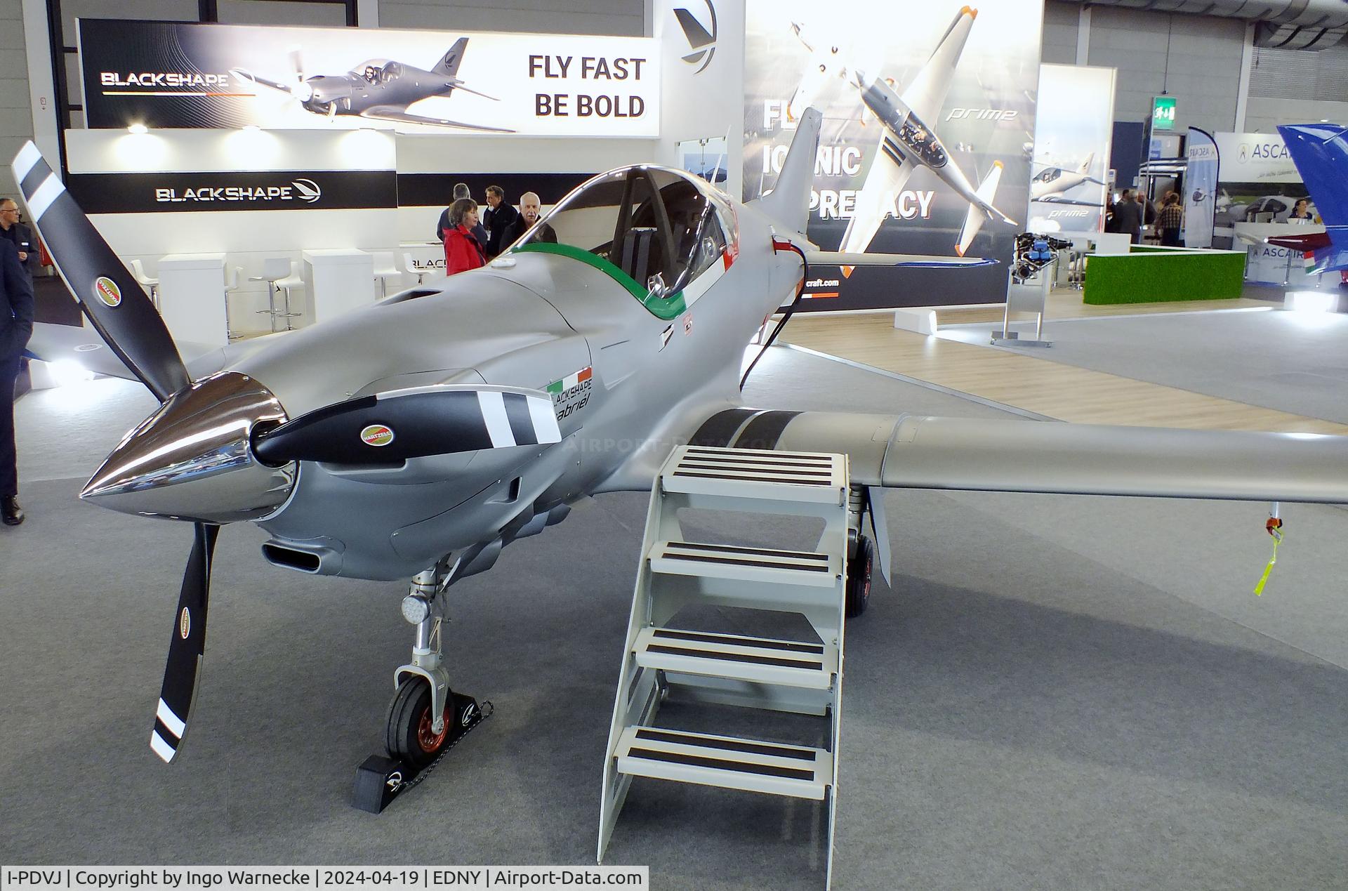 I-PDVJ, Blackshape Gabriel BS.115 C/N not found_I-PDVJ, Blackshape Gabriel BS.115 / BK160-200 at the AERO 2024, Friedrichshafen