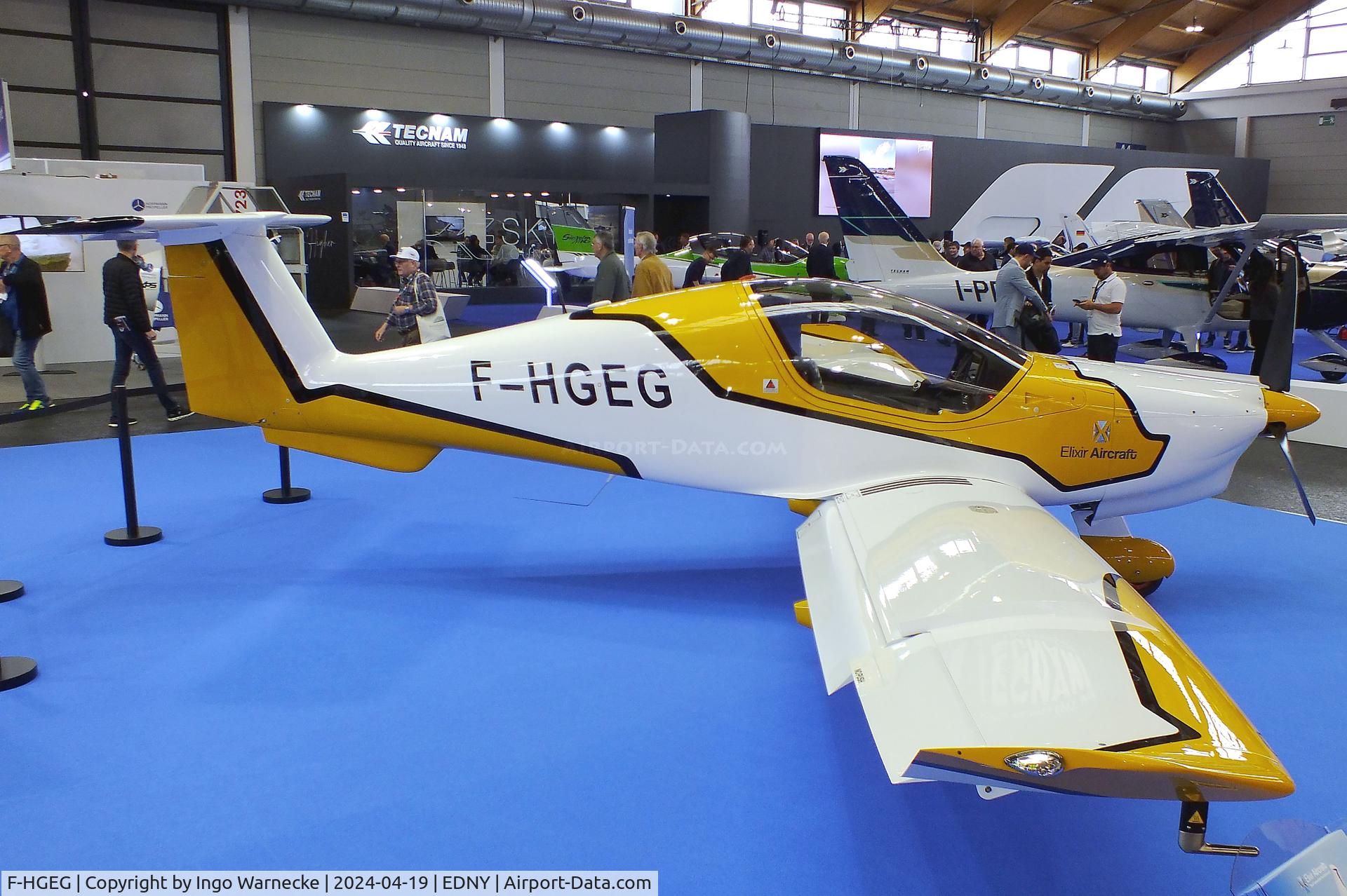 F-HGEG, Elixir Aircraft Elixir C/N 10, Elixir Aircraft Elixir at the AERO 2024, Friedrichshafen