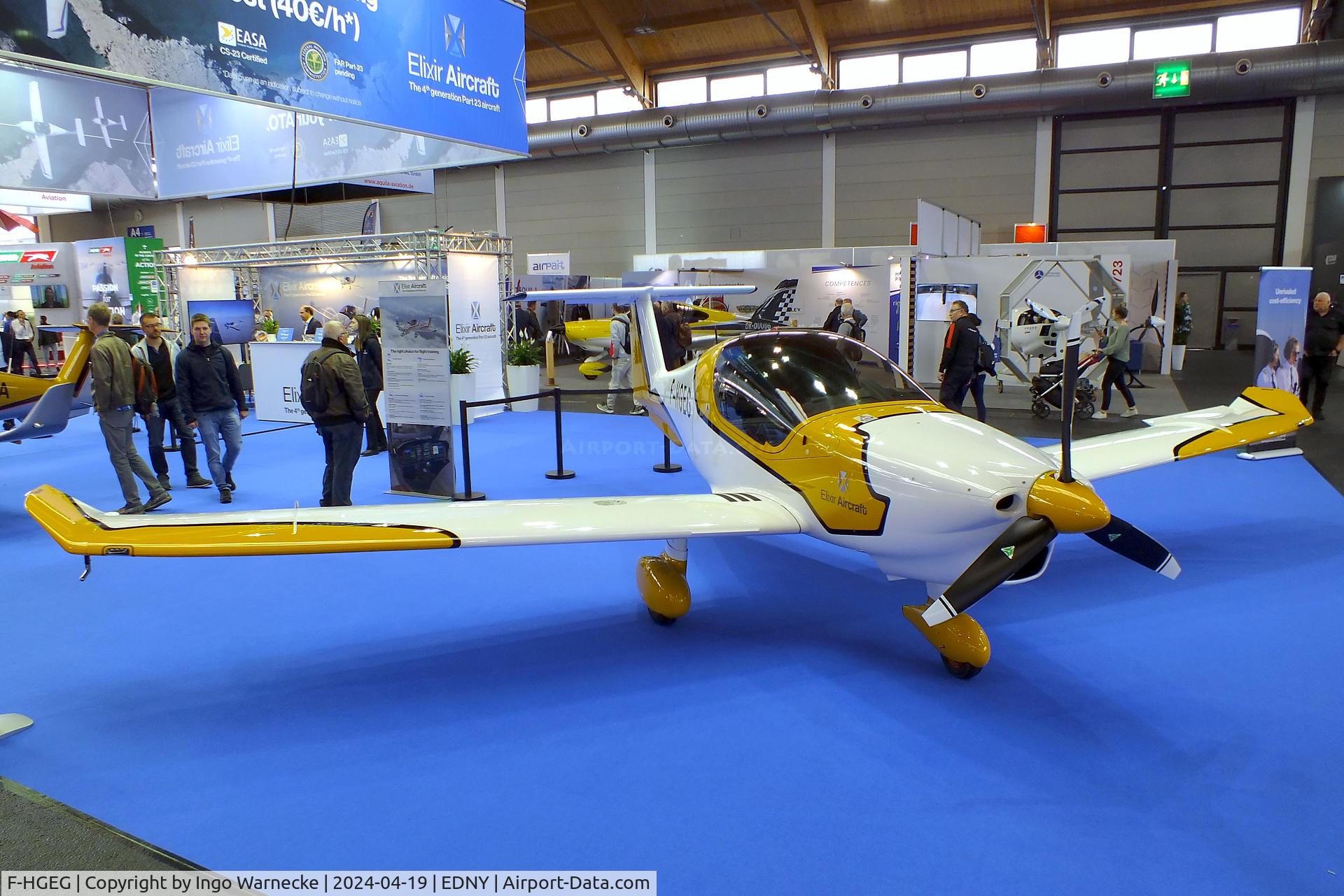 F-HGEG, Elixir Aircraft Elixir C/N 10, Elixir Aircraft Elixir at the AERO 2024, Friedrichshafen