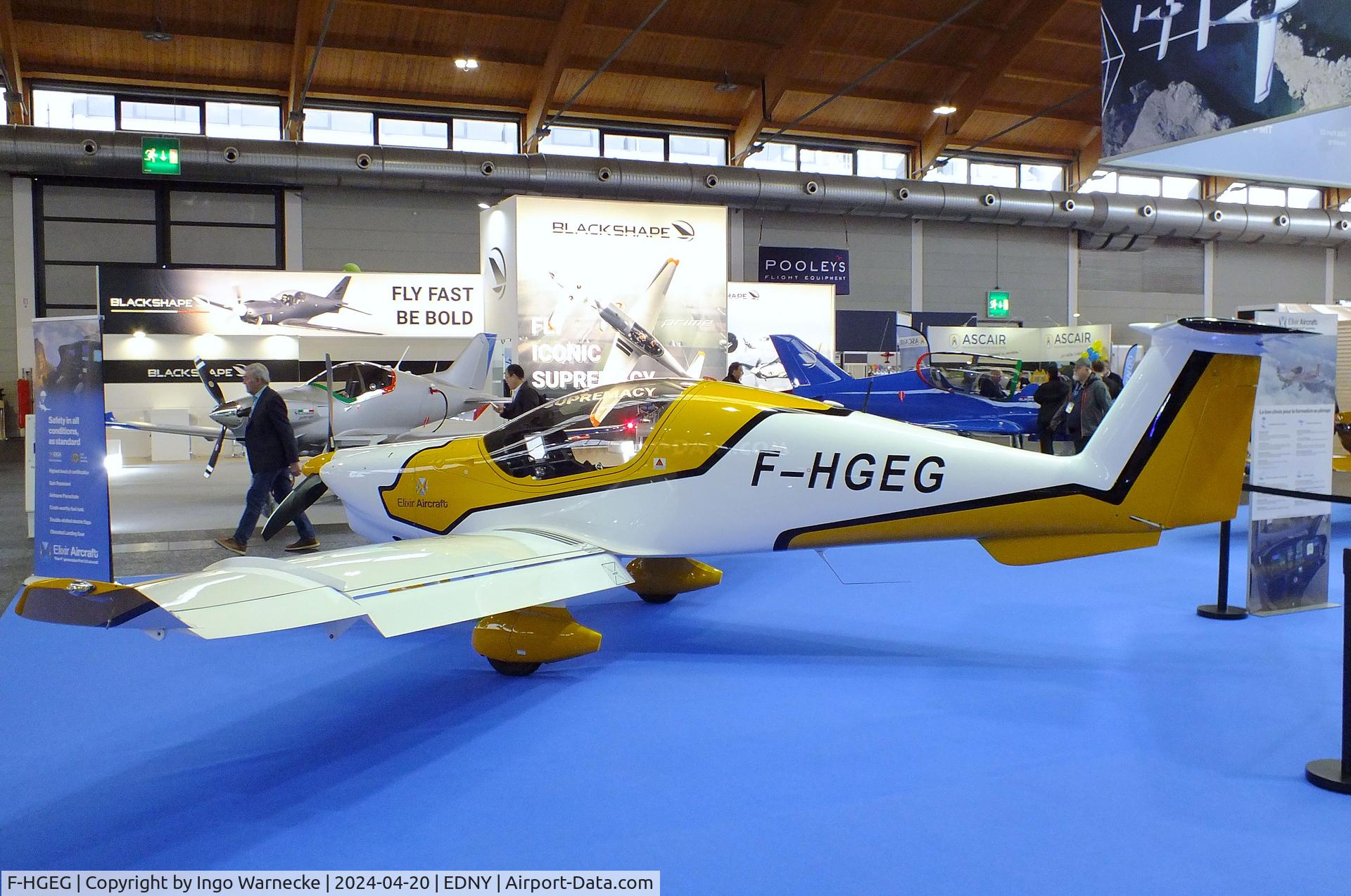 F-HGEG, Elixir Aircraft Elixir C/N 10, Elixir Aircraft Elixir at the AERO 2024, Friedrichshafen