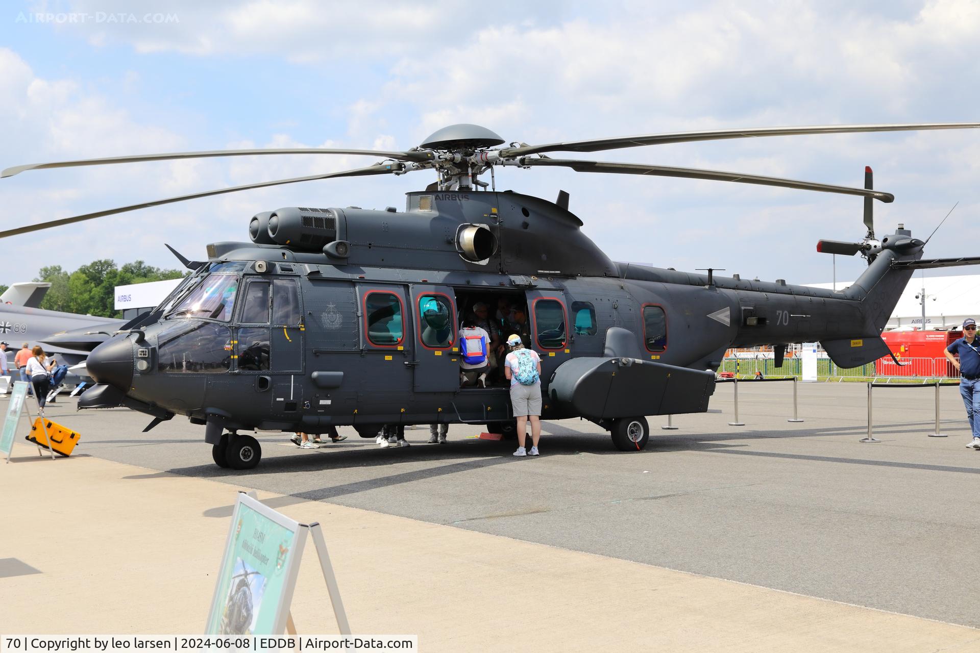 70, 2023 Airbus Helicopters H225M C/N 3121, Berlin ILA 8.6.2024.ex F-ZWCV